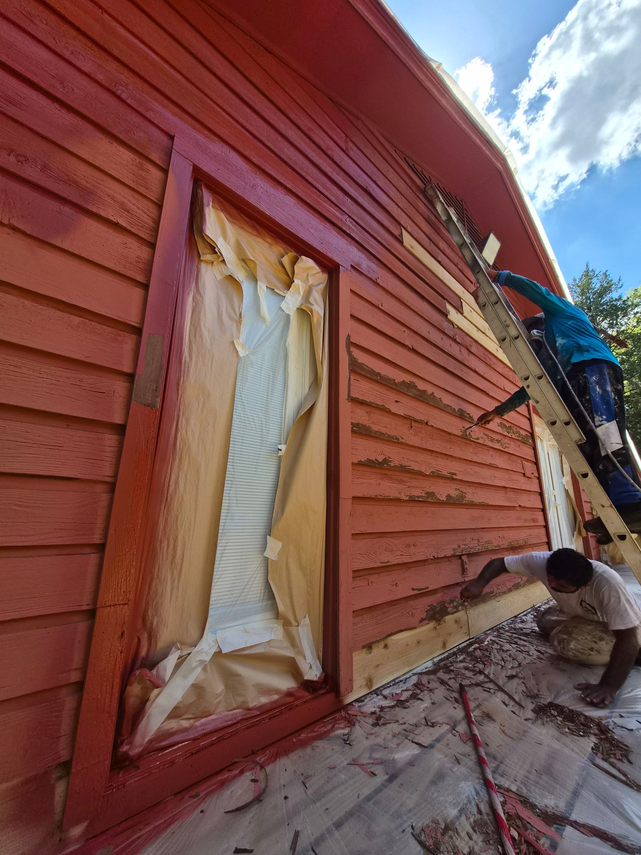 Longview, TX Exterior Wood Restoration & Paint Transformation by Quality Coats Painting