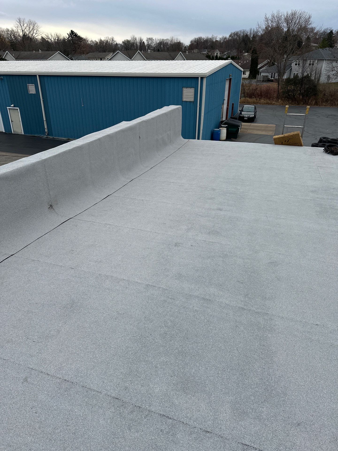 Commercial Roofing using Certainteed Flintastic Self Adhered by Stendahl Services