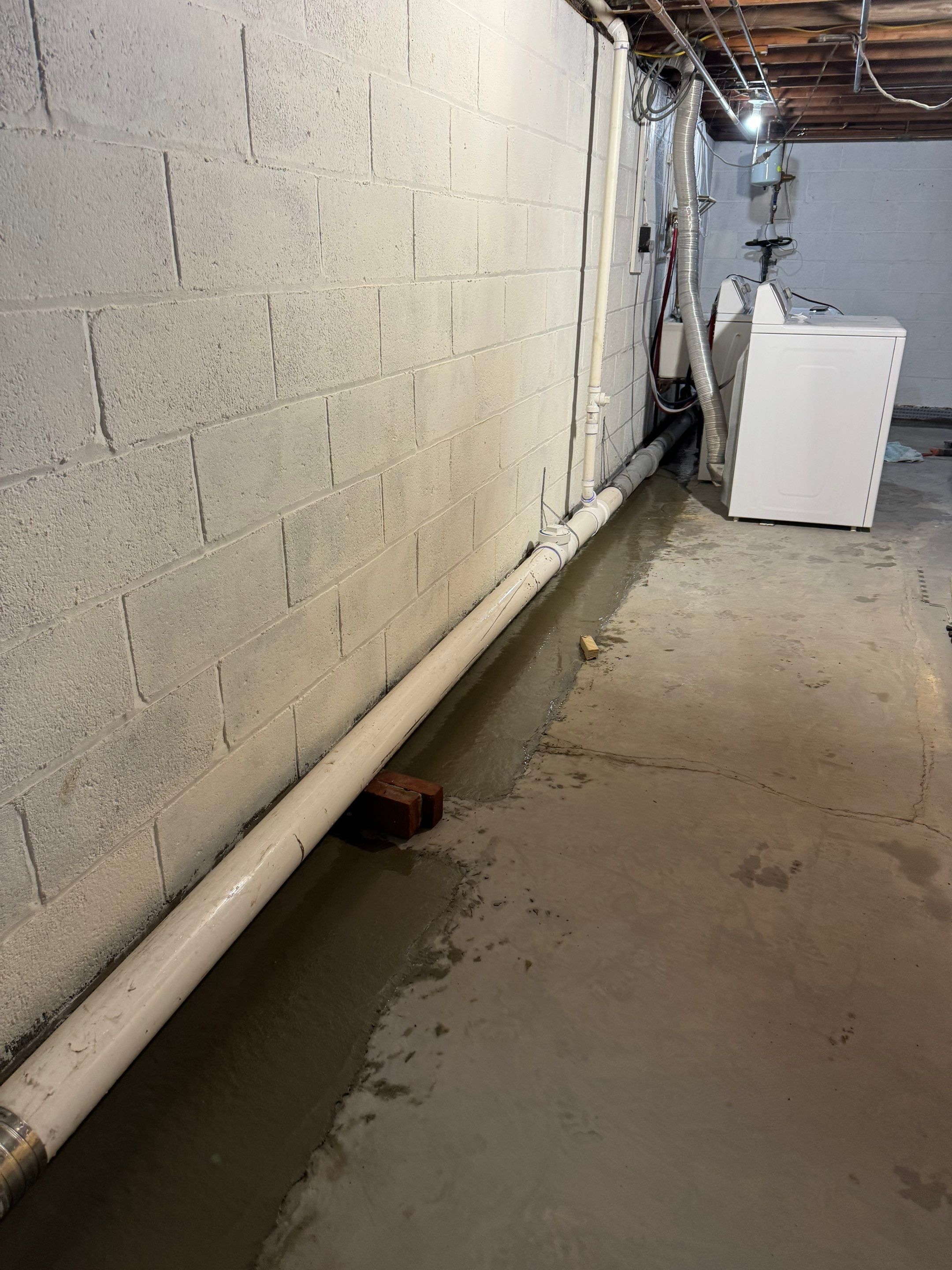 Interior French Drain Boonton NJ by Pure Service Pro, LLC 