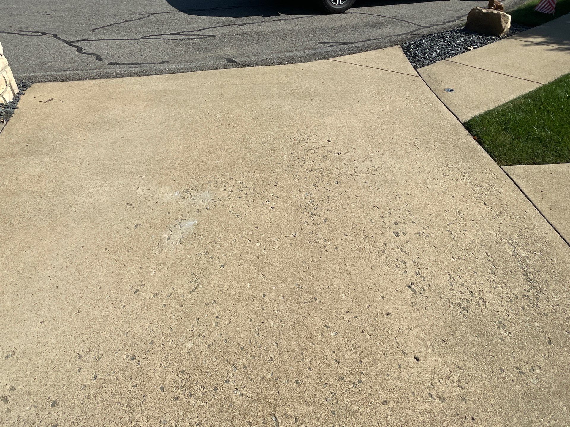 Driveway Walkway Patio Project in Canonsburg by Floors in a Day, Inc