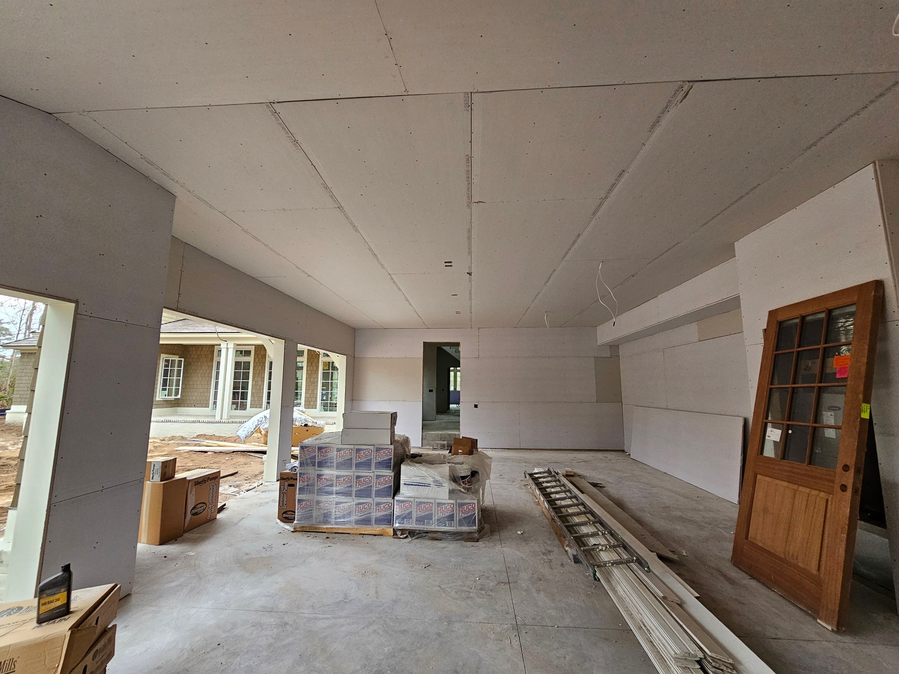 Custom Home by Intercoastal Drywall Inc 
