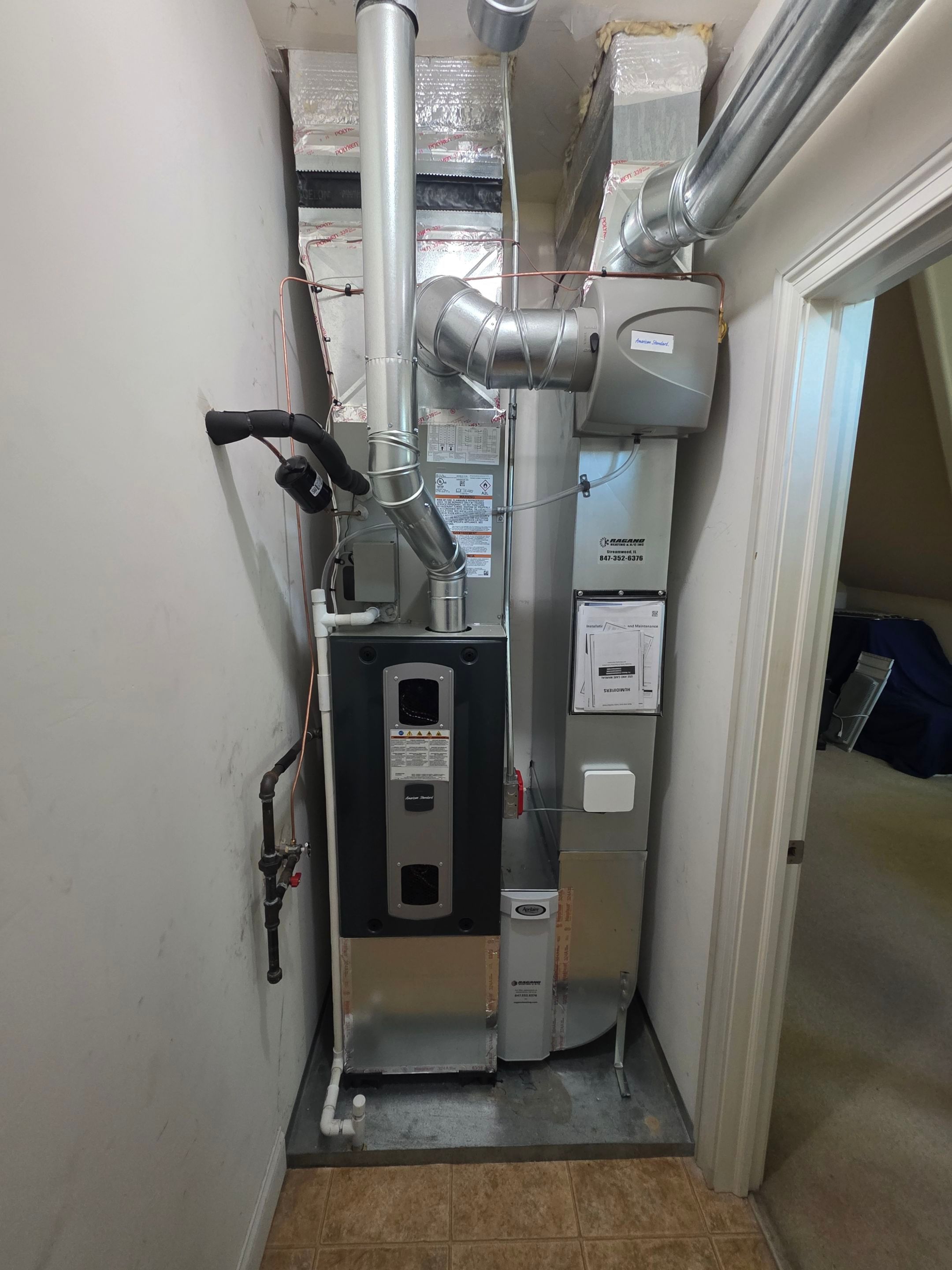 American Standard 3 Ton Heat Pump  by Ragano Heating & Air Conditioning Inc