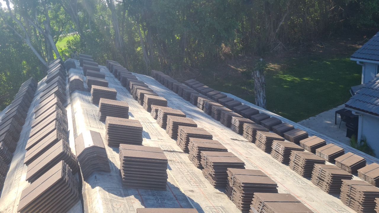 Residential Roofing Installation using WestLake Roofing Tile by BLUES BROTHERS ROOFING