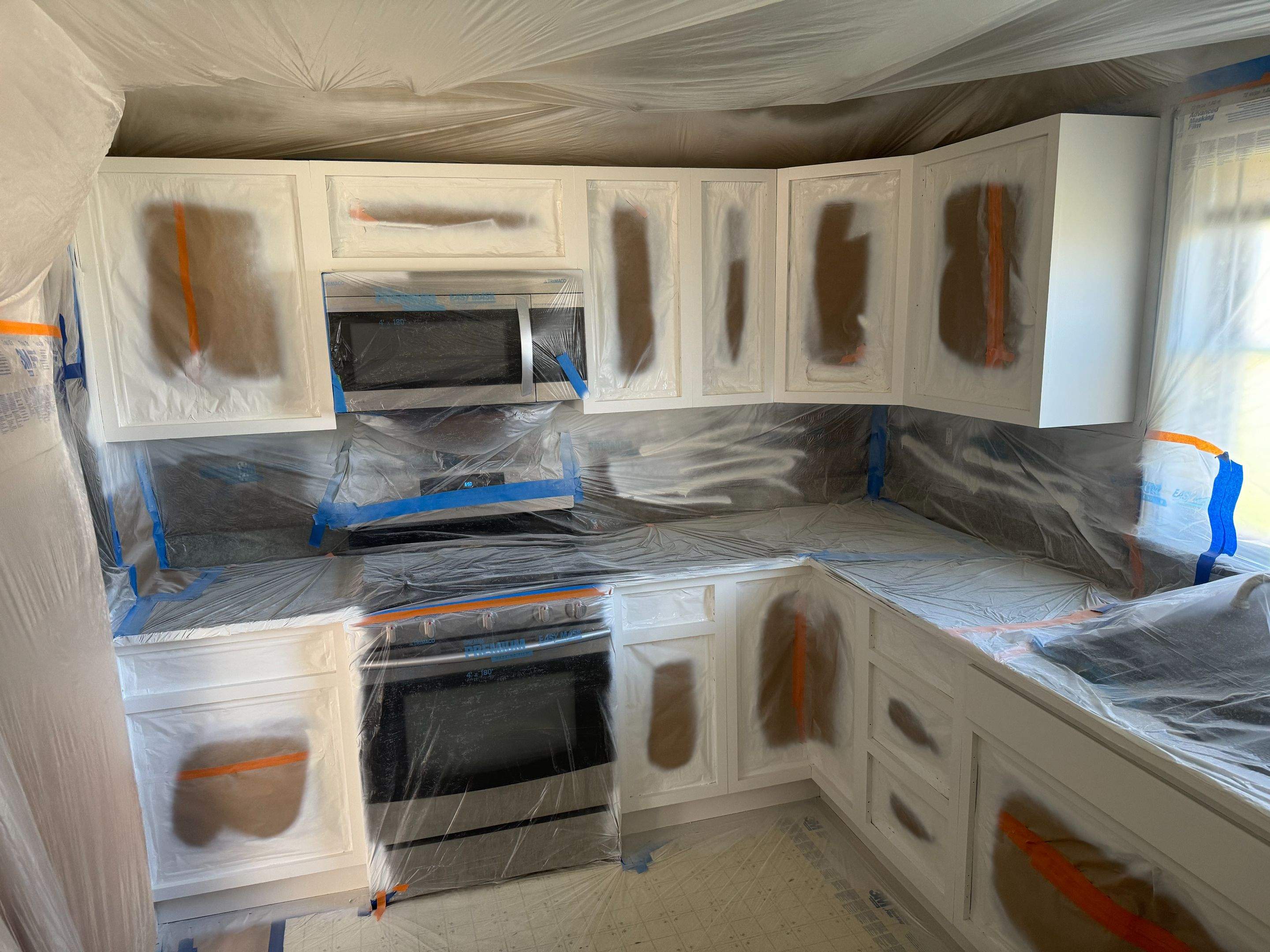 Cabinet Refinishing by Big Pine Panting Inc
