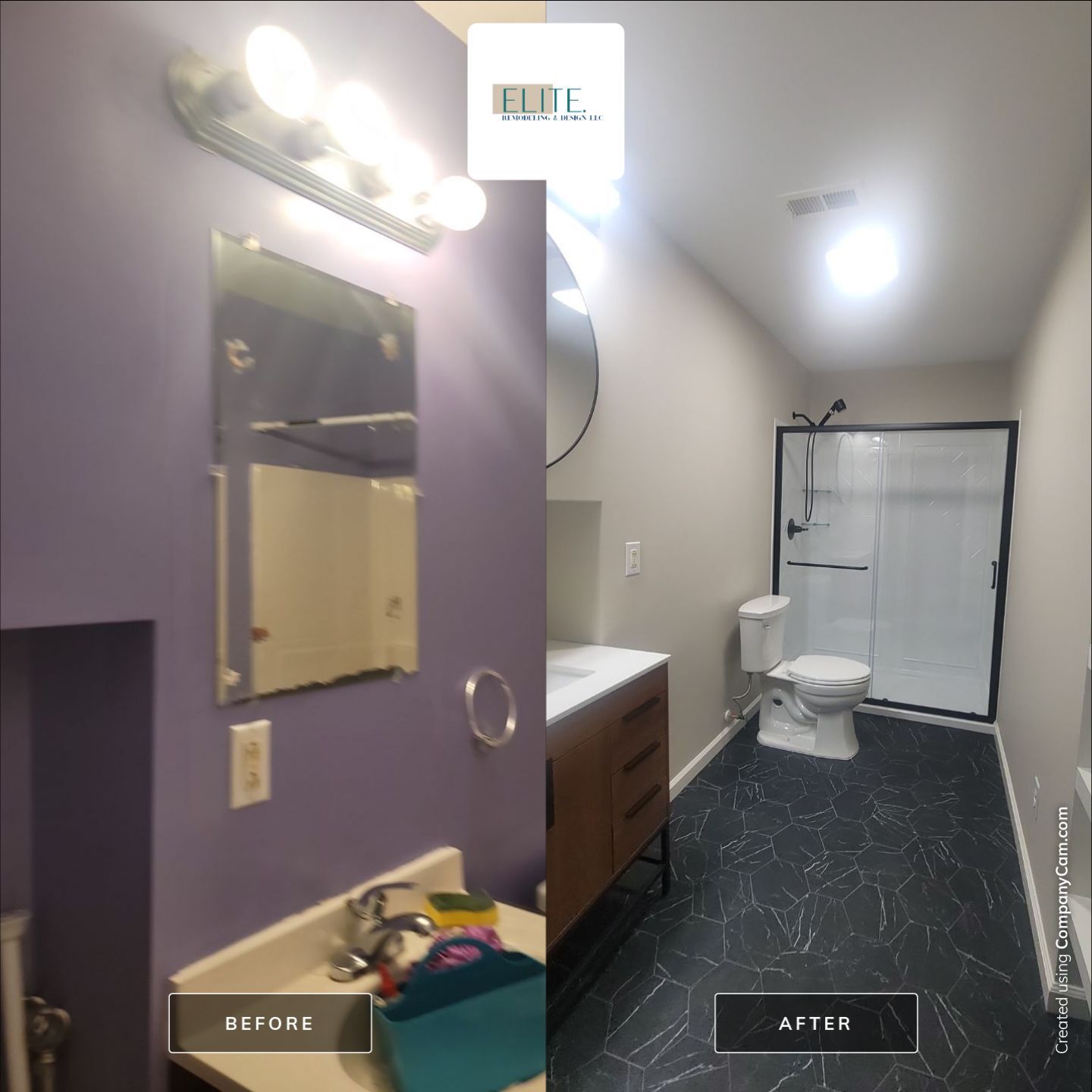 Holly Springs Hallway Bathroom Remodel – A Smart, Stylish Redesign by Elite Remodeling and Design LLC