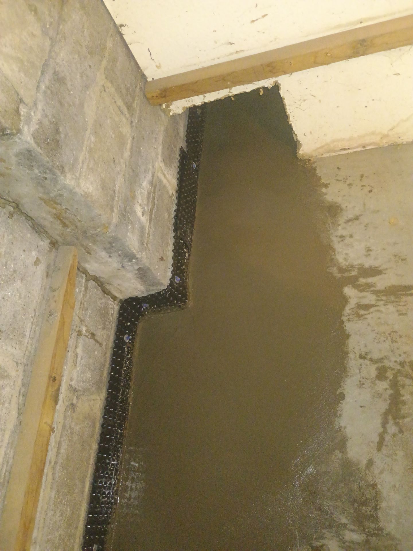 Interior Drain Tile for a South Minneapolis Basement by Waterproofing Northeast