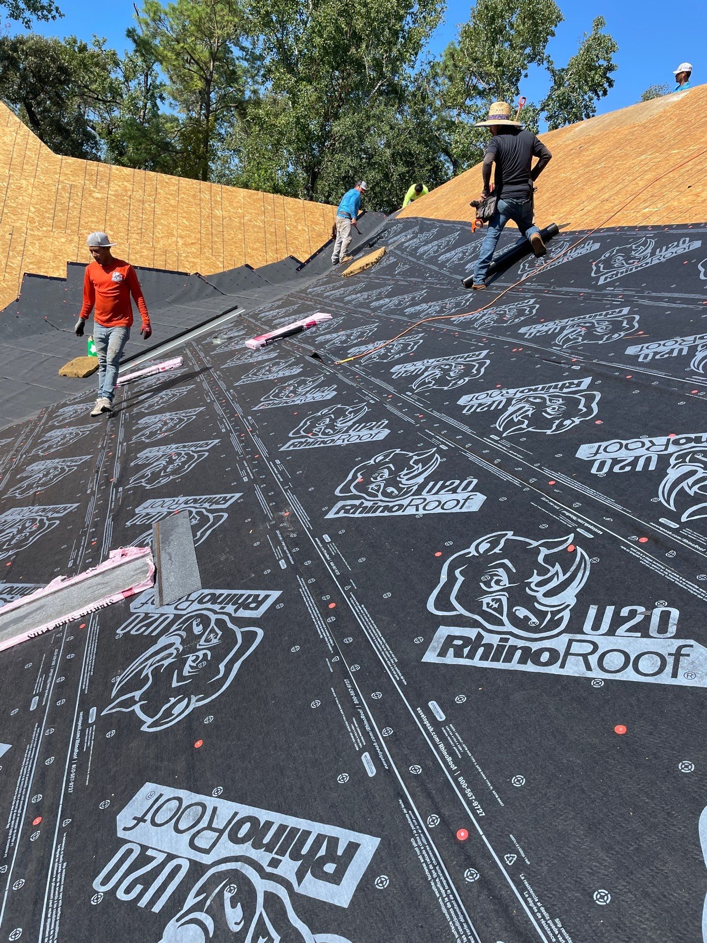 Residential Roofing Installation using Owen's Corning Duration (Lifetime) Shingles by Roof Repair Company
