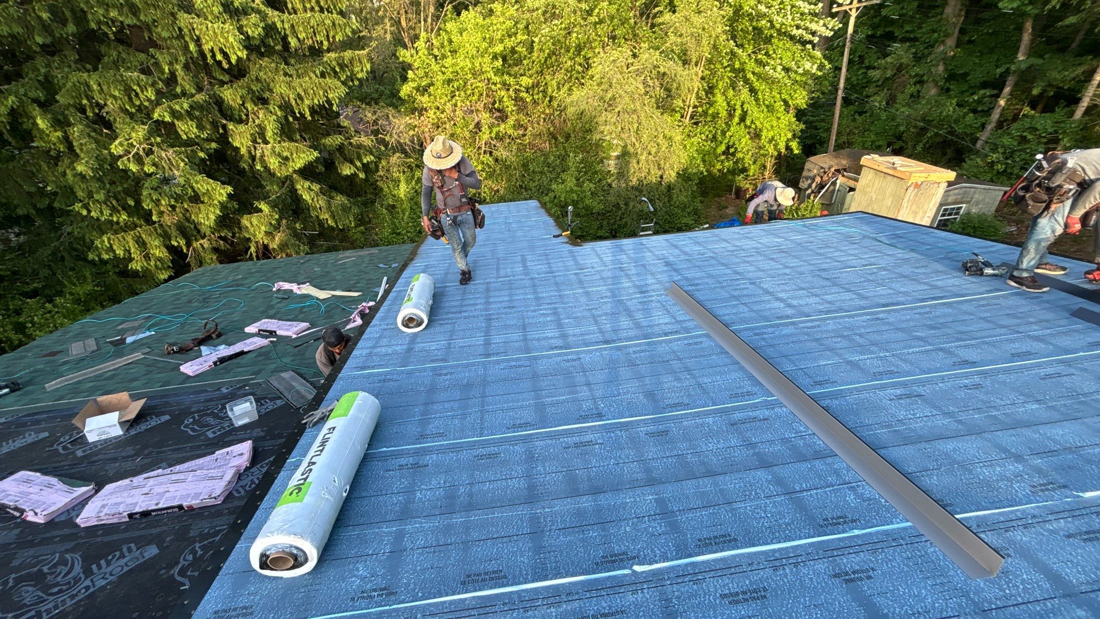 Roof Replacement using Owens Corning Duration by 180 Contractors