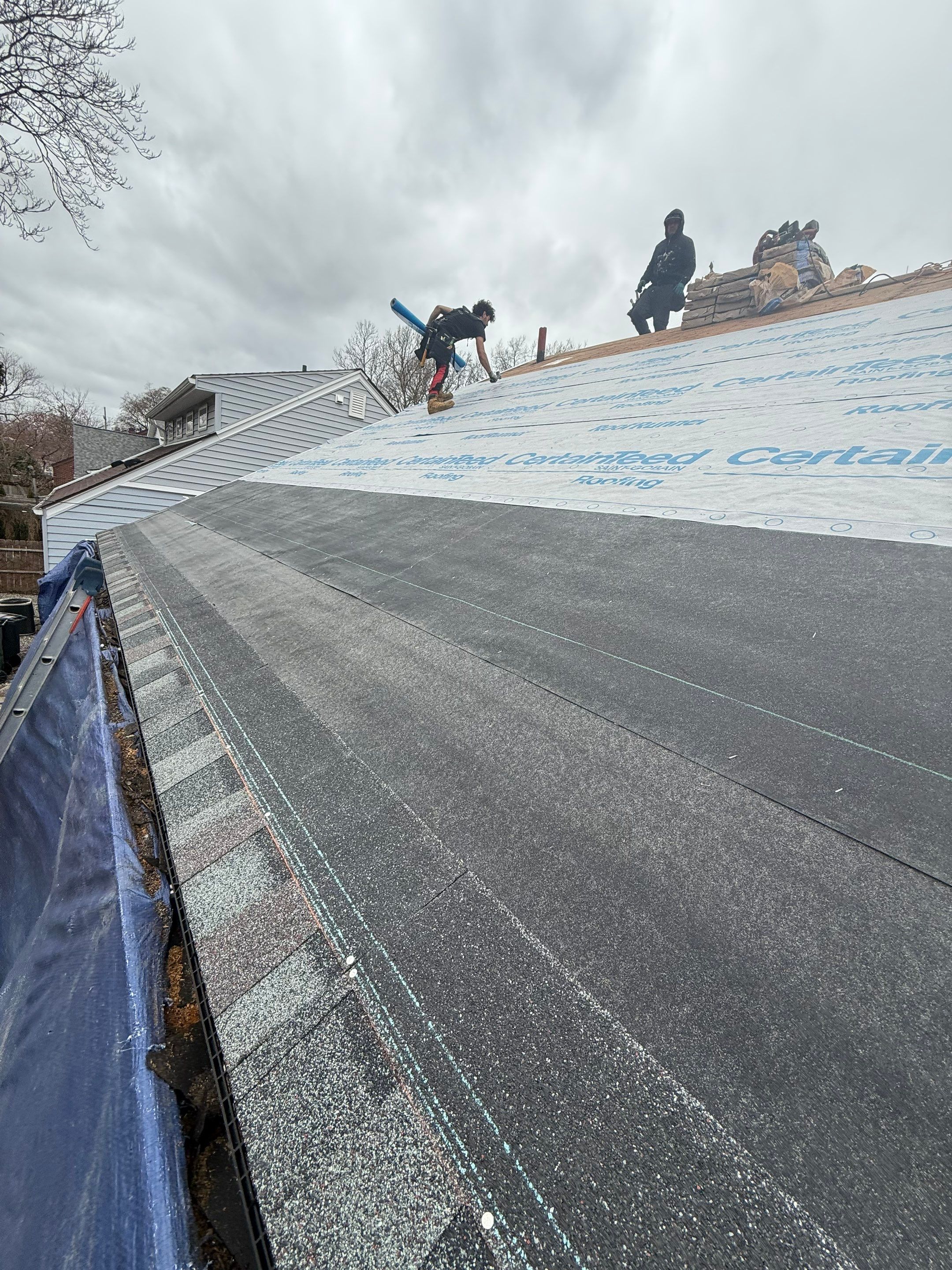 Project in Ferndale by Eave Roofing