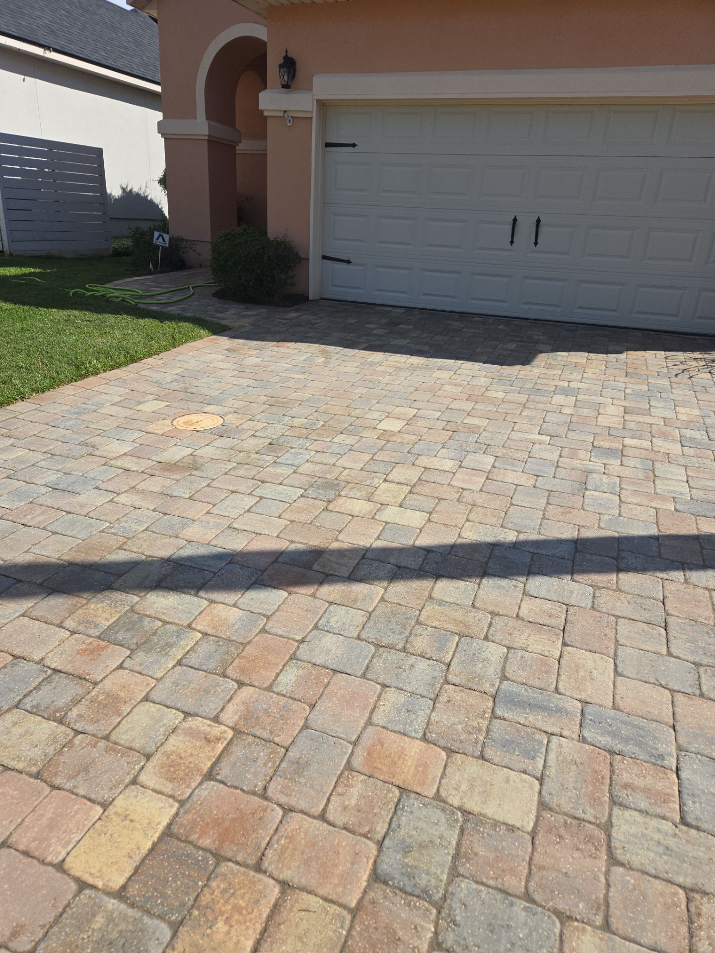 Paver Driveway using Concrete Sealant by DuraSeal
