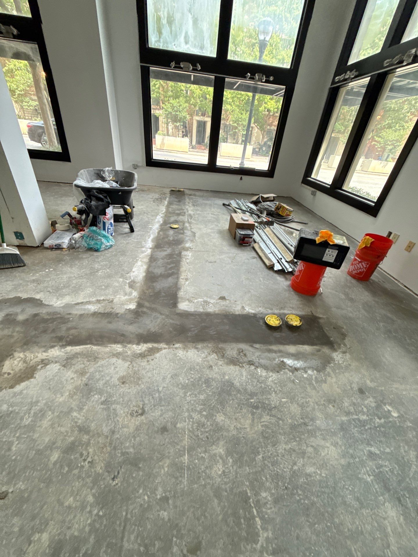 Commercial Retail Build Out for Verizon Mobile in Atlanta by Mark Allan Contracting
