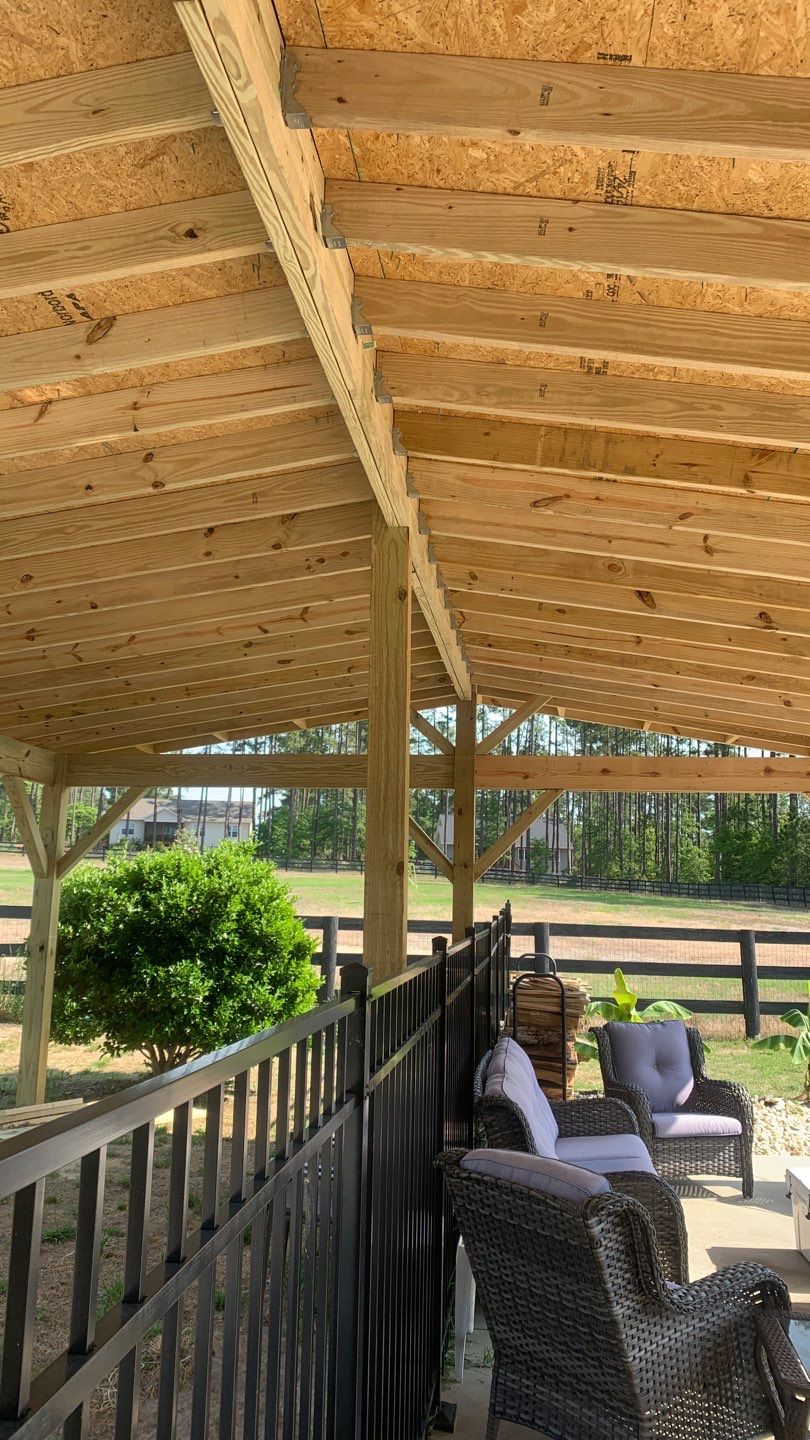 Porch - Residential Roofing Installation by American Roofing NC