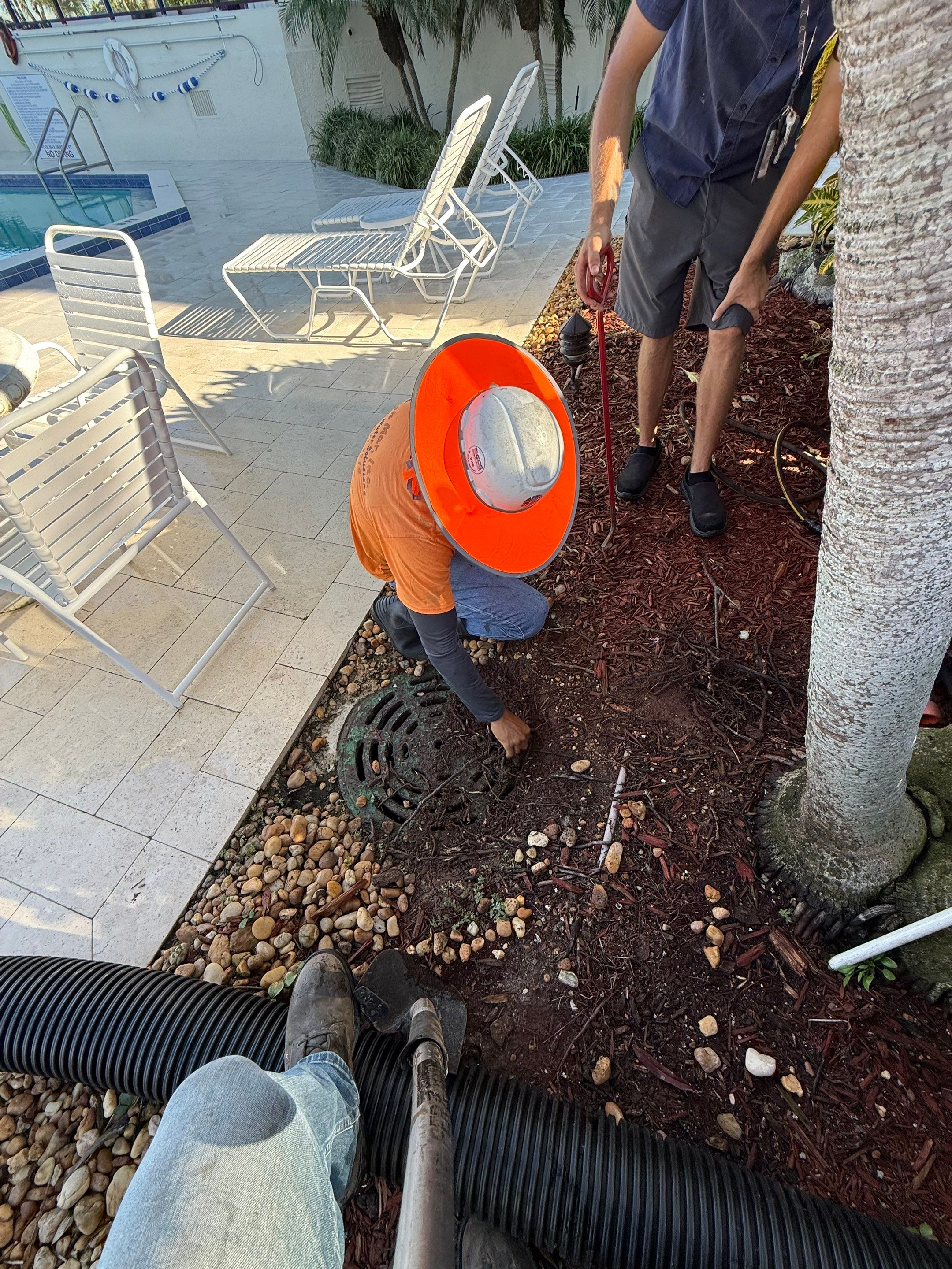 Condo Storm Water System Cleaning and Maintenance by APS Power & Water