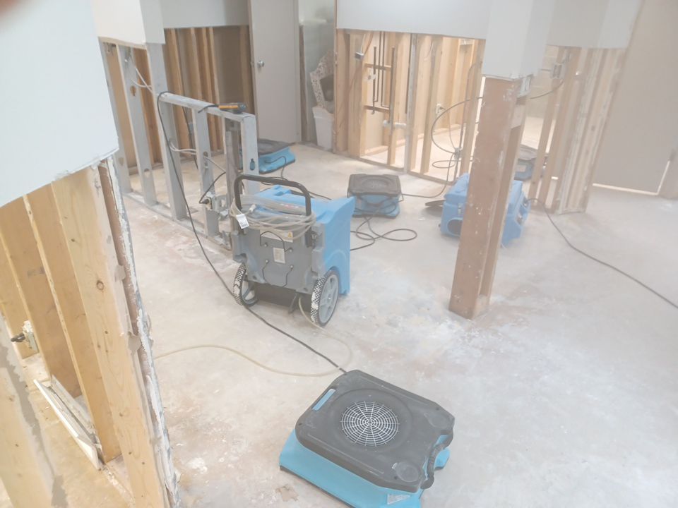 Project in West Bloomfield Township by EzDry Water Mitigation & Property Restoration