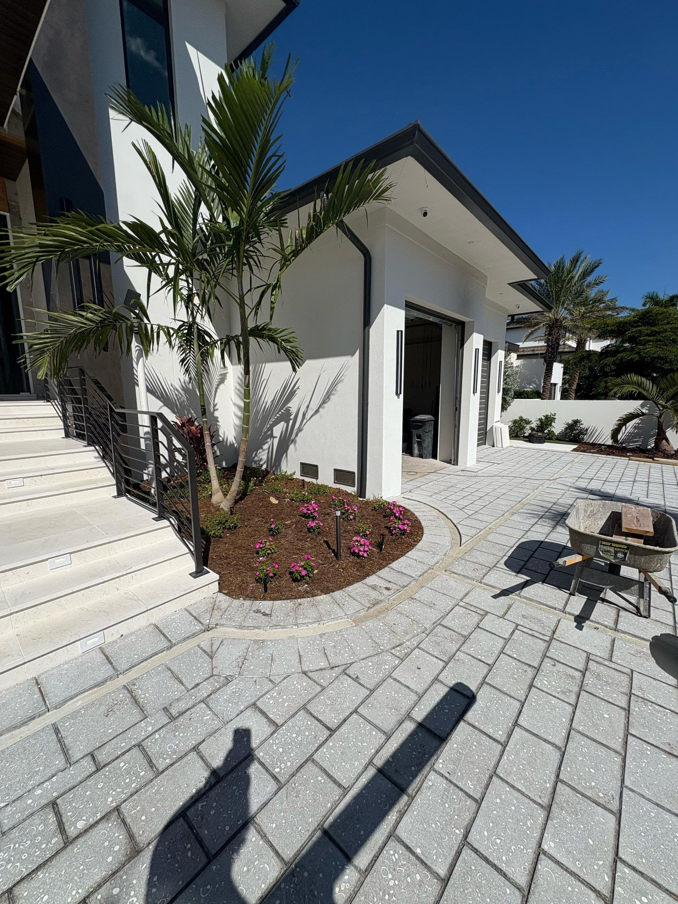 Seamless Aluminum Gutter Installation using black seamless gutters in Sarasota FL by Gutter Professors