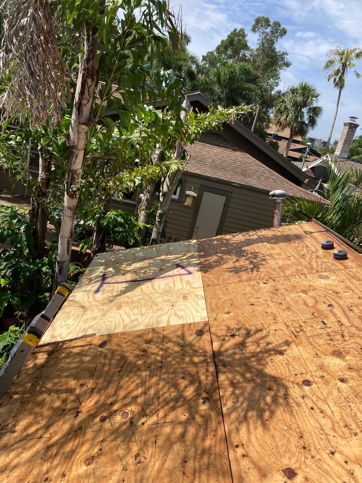 Project in St. Petersburg 33713 by Mitchell Roofing Company LLC 