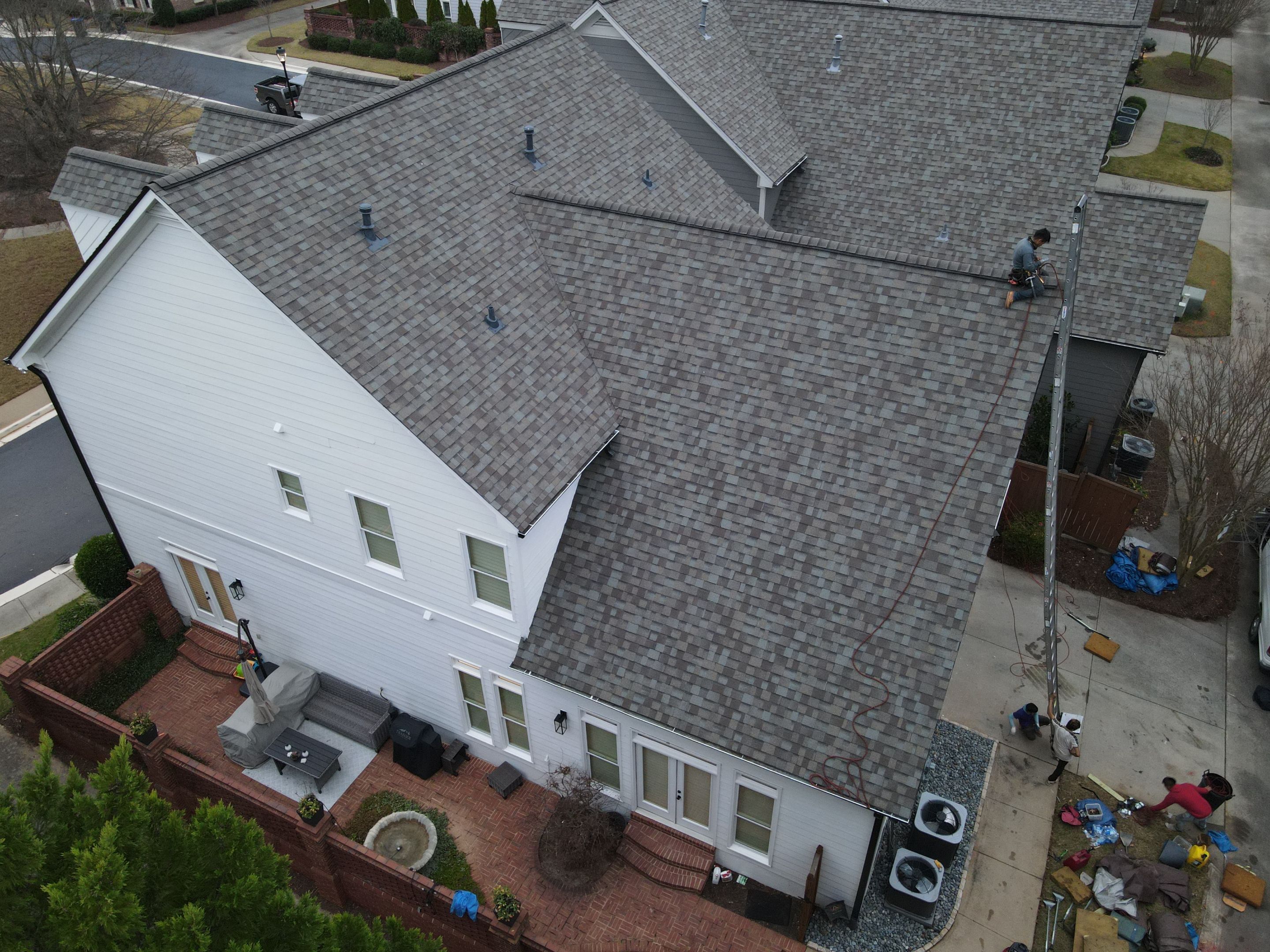 Residential Roofing Installation using Owens Corning by Inspector Roofing and Restoration