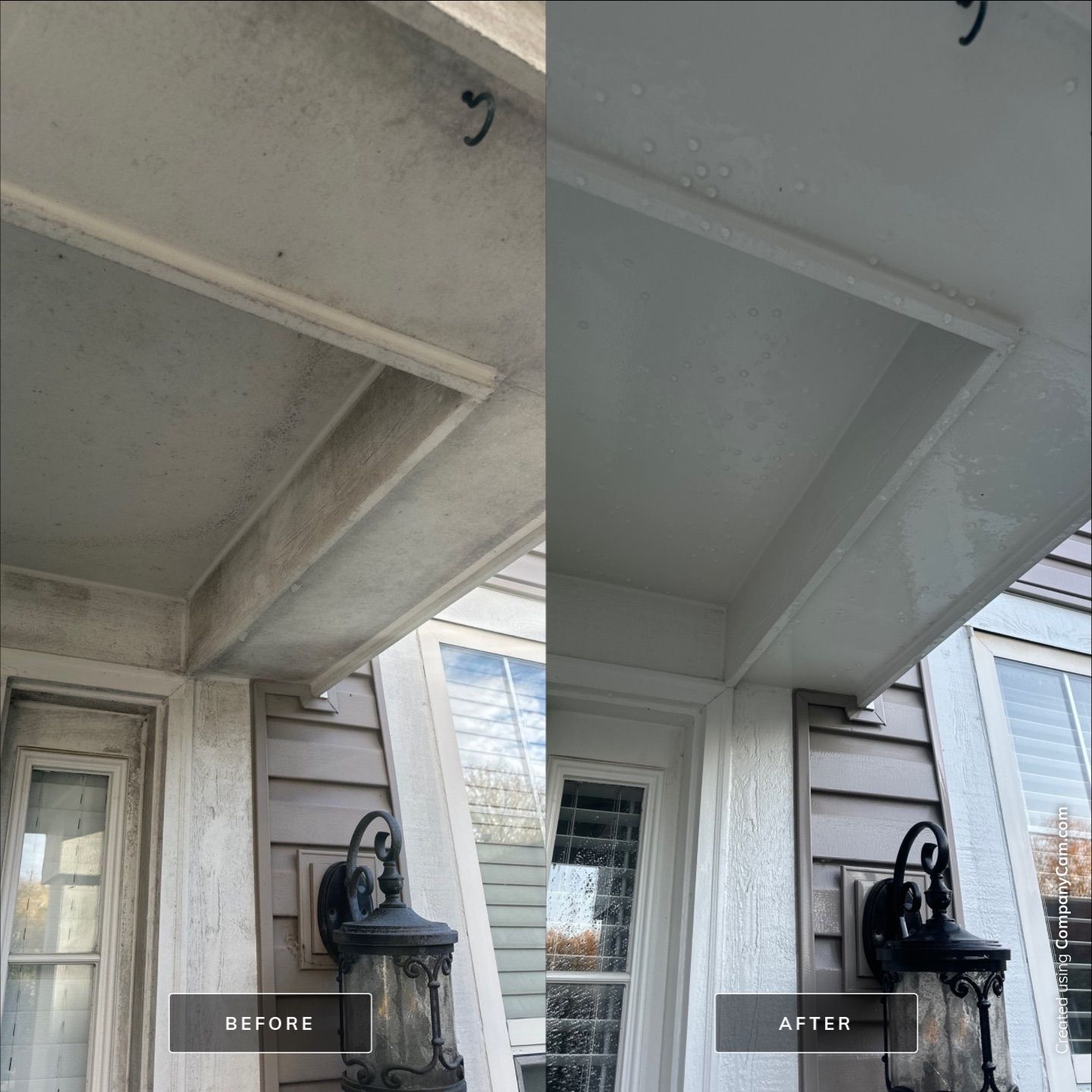 Project in Round Lake Beach by Simmons Power & Soft Washing