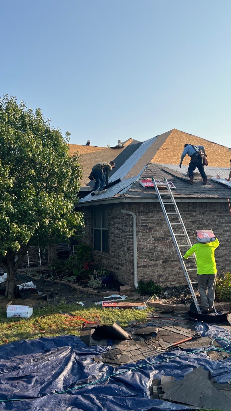 Residential Roofing Installation using GAF Natural Shadow  by A & H Roofing and Contracting