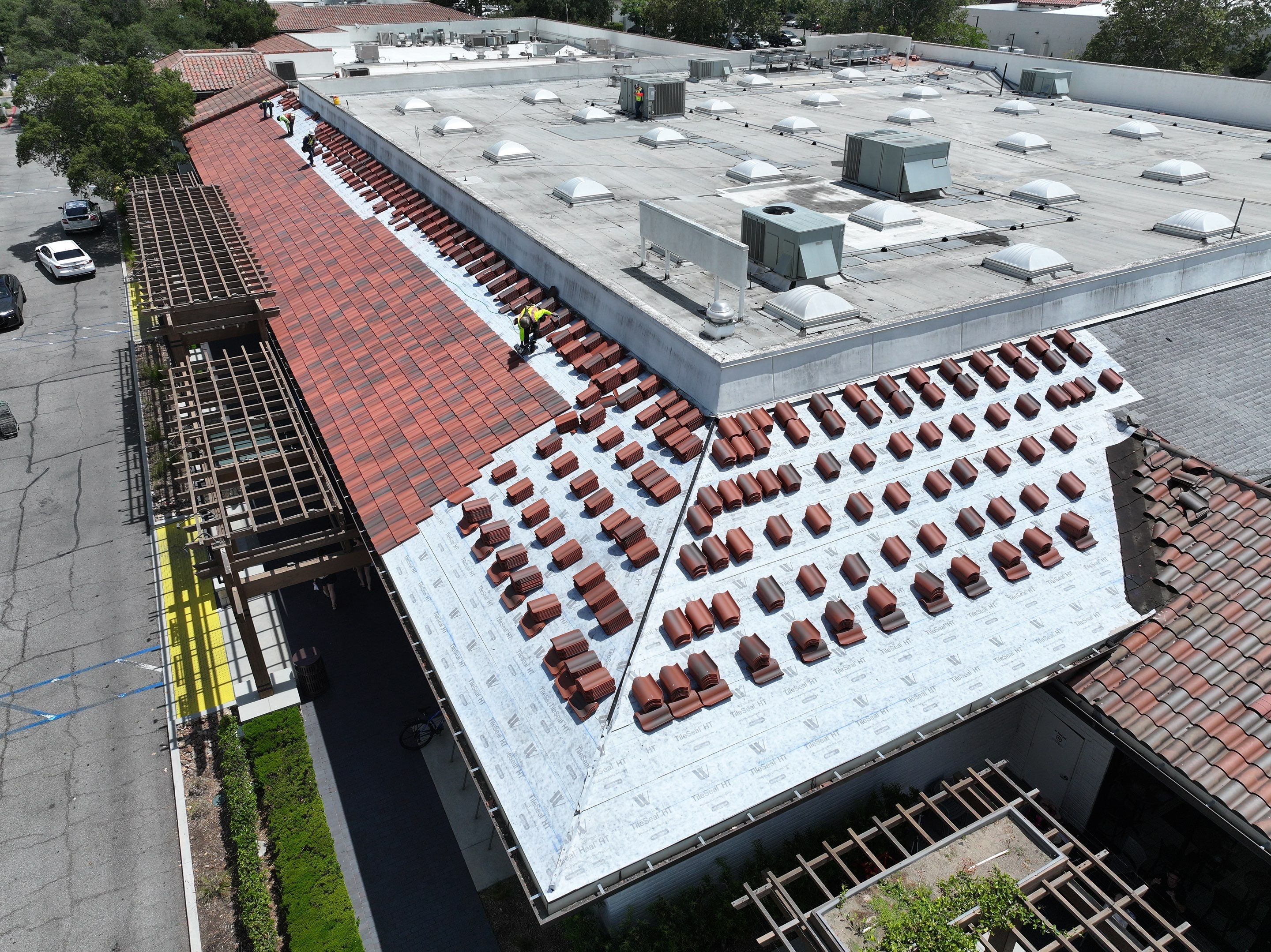 Regency Westlake Shopping Center  by Sanchez Single Ply Roofing