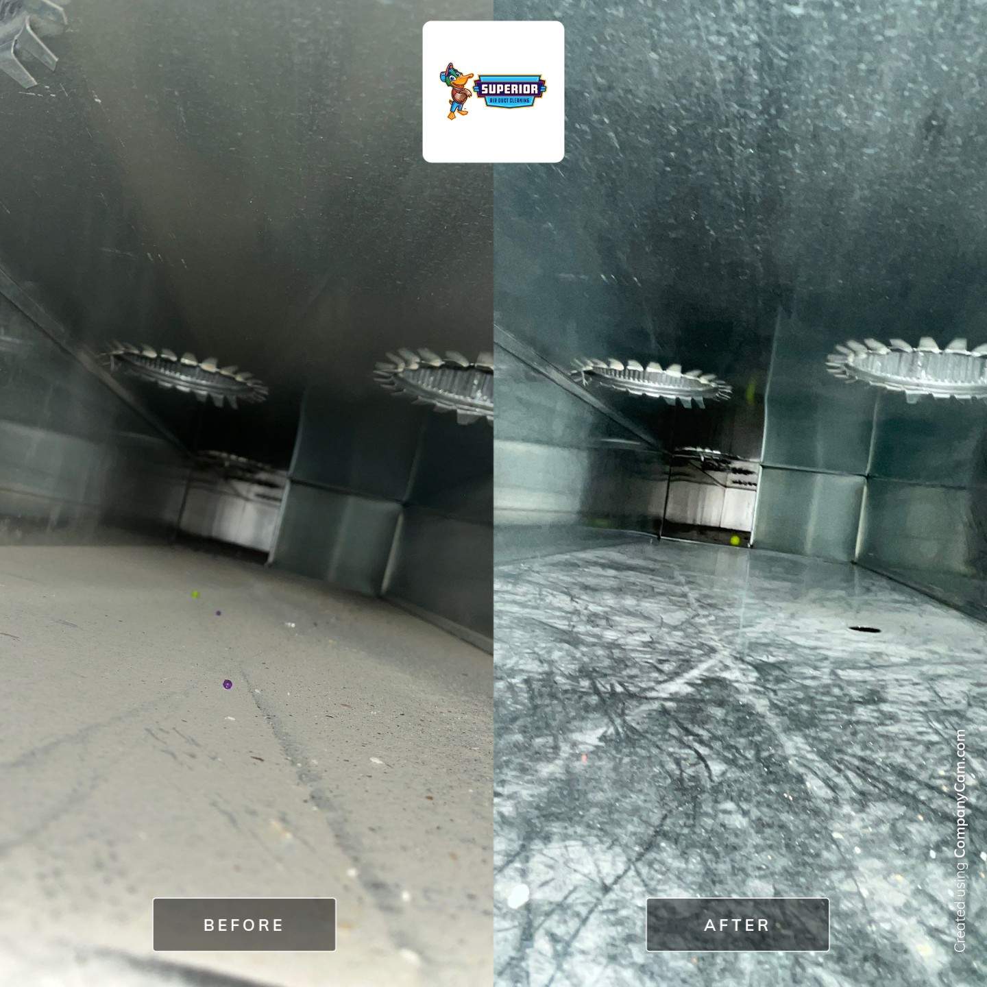 Air Duct Cleaning With a Vacuum Truck in Baden, PA by Superior Air Duct Cleaning