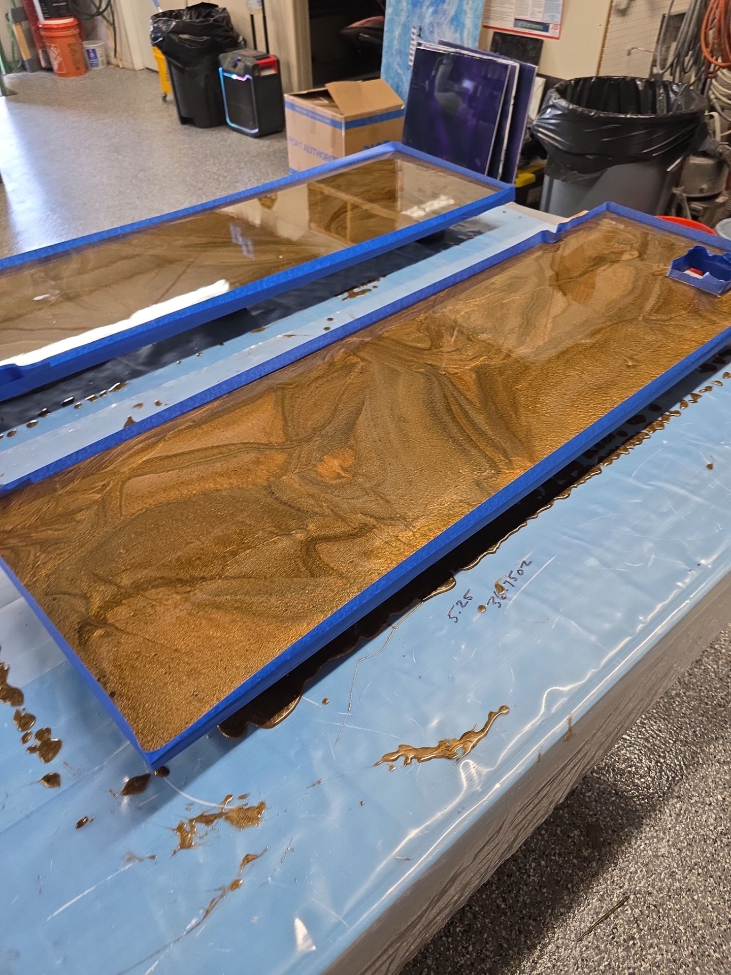 Epoxy countertops by Matt Gifford Painting LLC