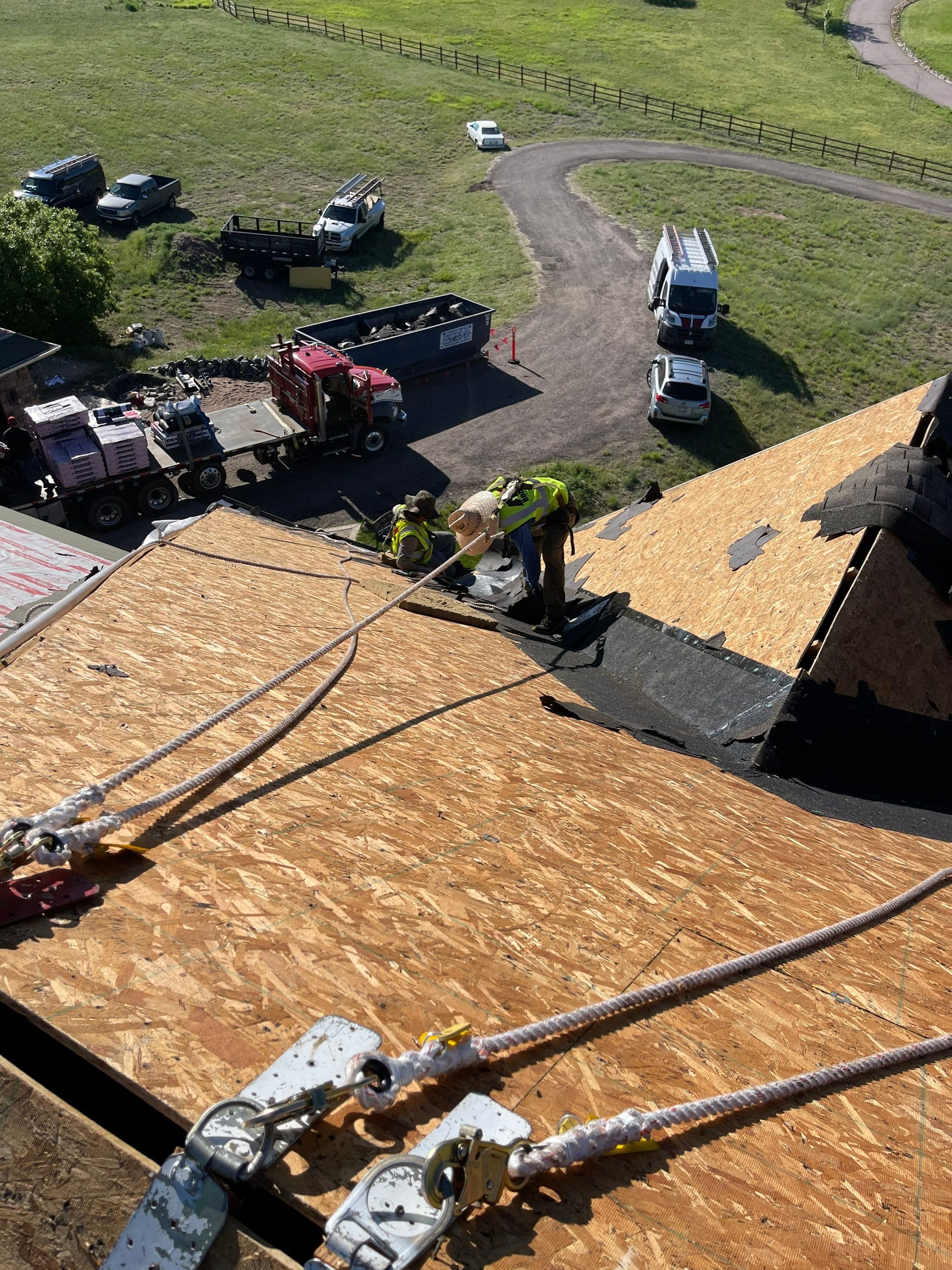 Residential Roofing Installation using Owens Corning TruDefinition Duration STORM by A to Z Roofing