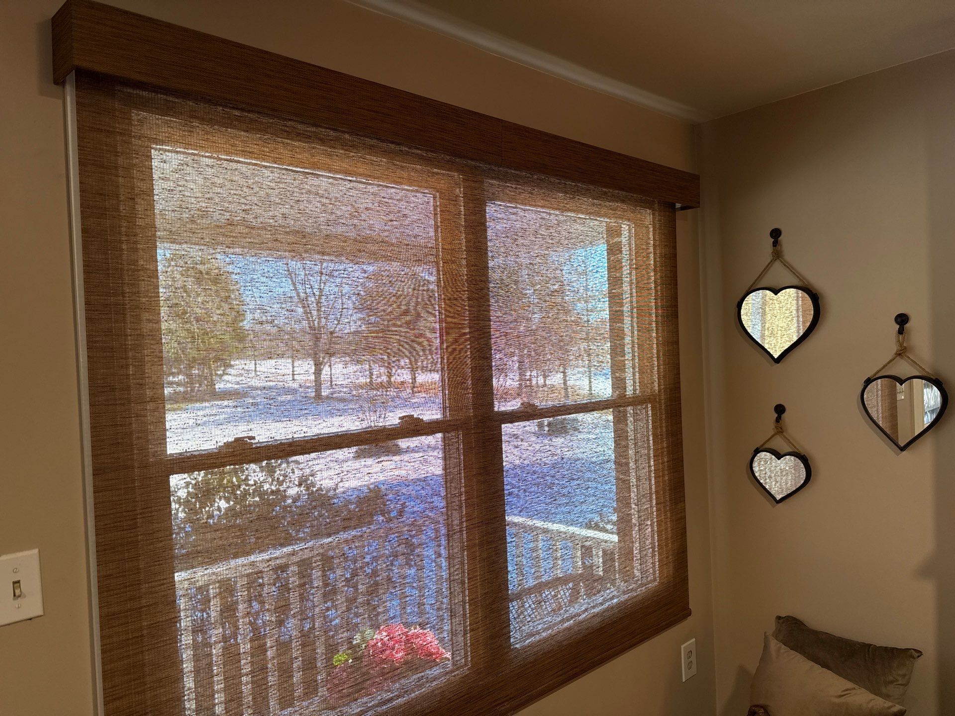Roller Shade Project in Dunkirk, MD by Southern Maryland Custom Blinds