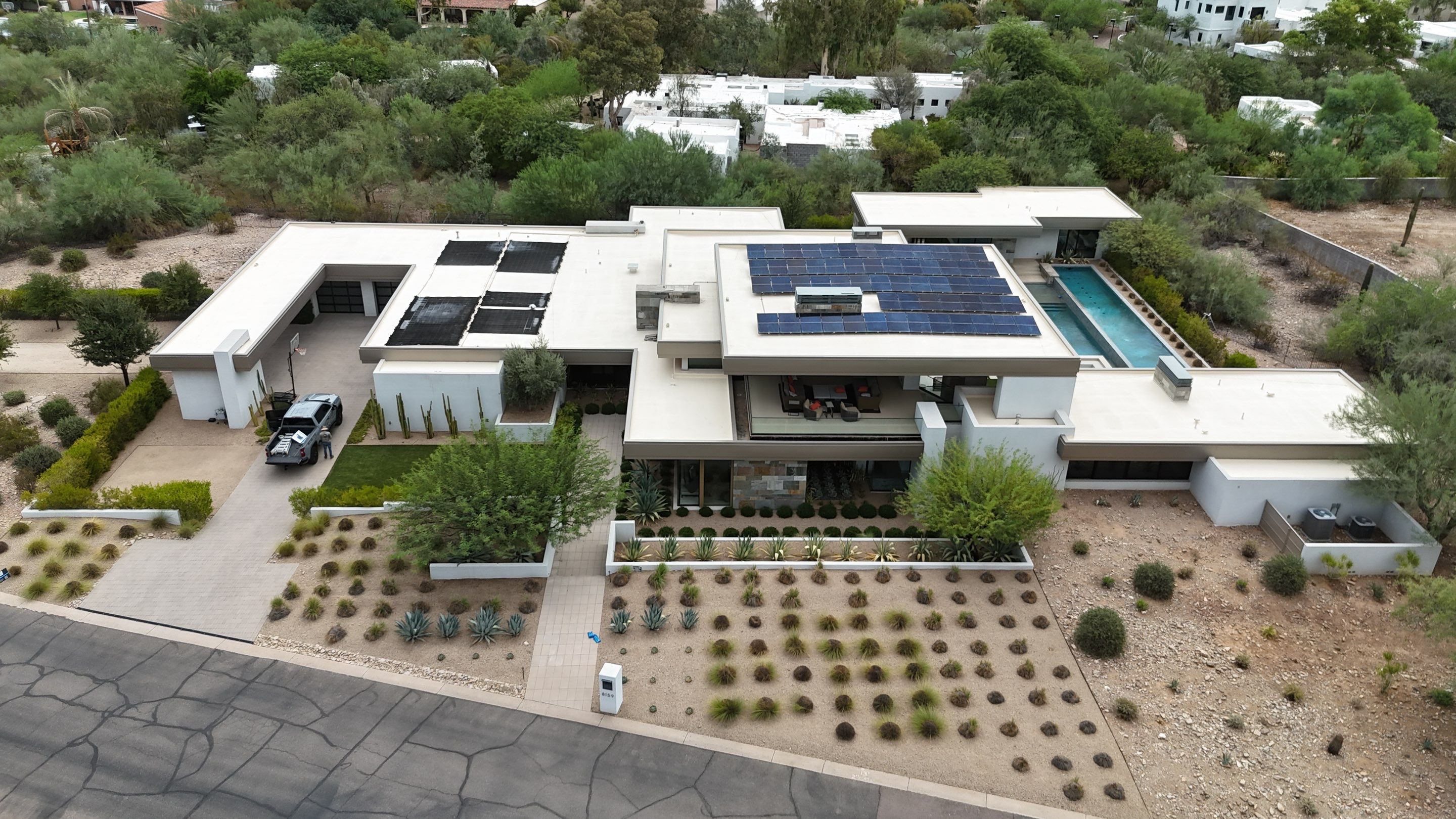 Project in Paradise Valley, AZ by Saint Roofing