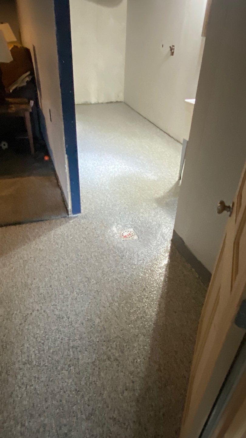 Basement Gravel by Floors in a Day, Inc
