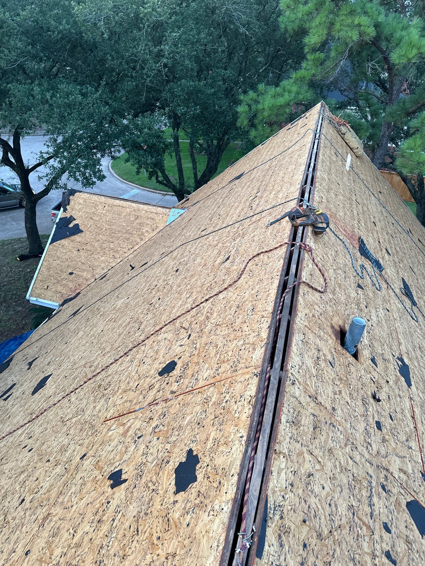 Project in Houston by Motion Roofing