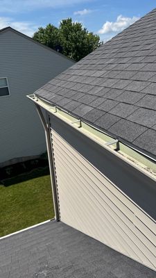 Turtle Shell gutter protection installation in Plainfield, IL 60585, photograph 10