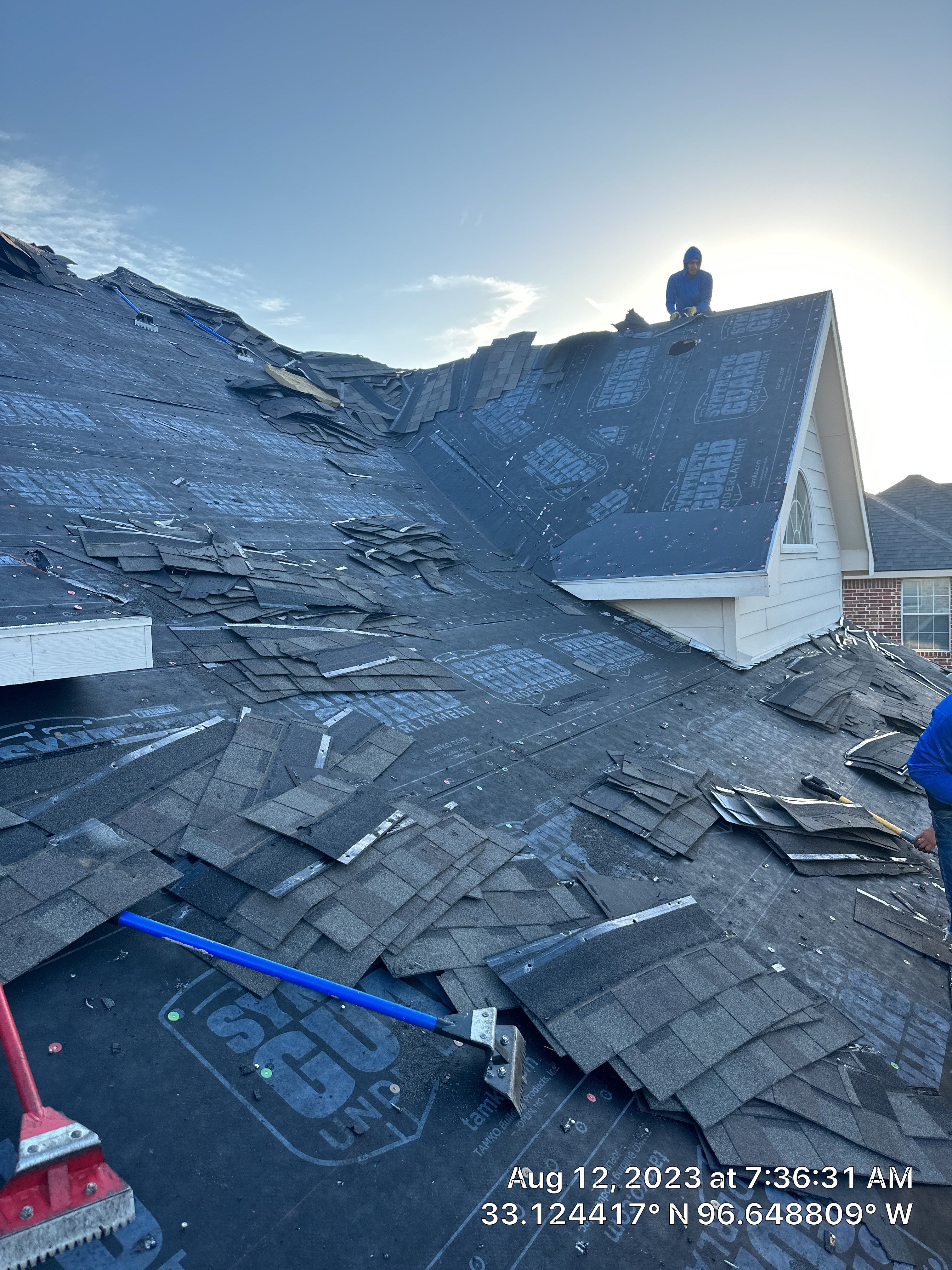 Property Repairs After Hail Storm Plano Texas by Eminent Roofing & Auto Hail Repair