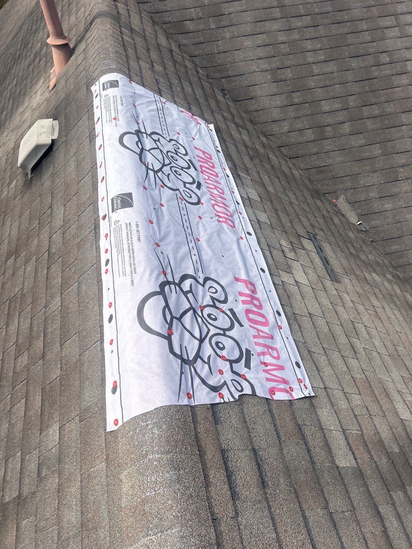 Residential Roofing Repair using Owen's Corning Duration (Lifetime) Shingles by Roof Repair Services LLC