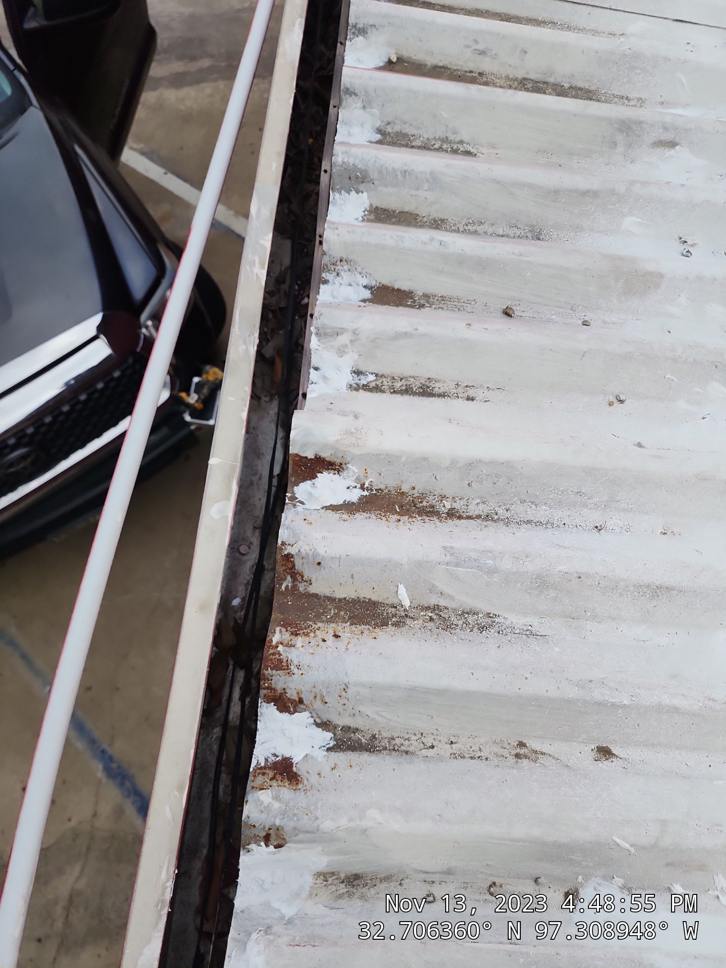 Commercial roofing overlay using GAF TPO over an old ballast roof by Becker Roofing and Exteriors