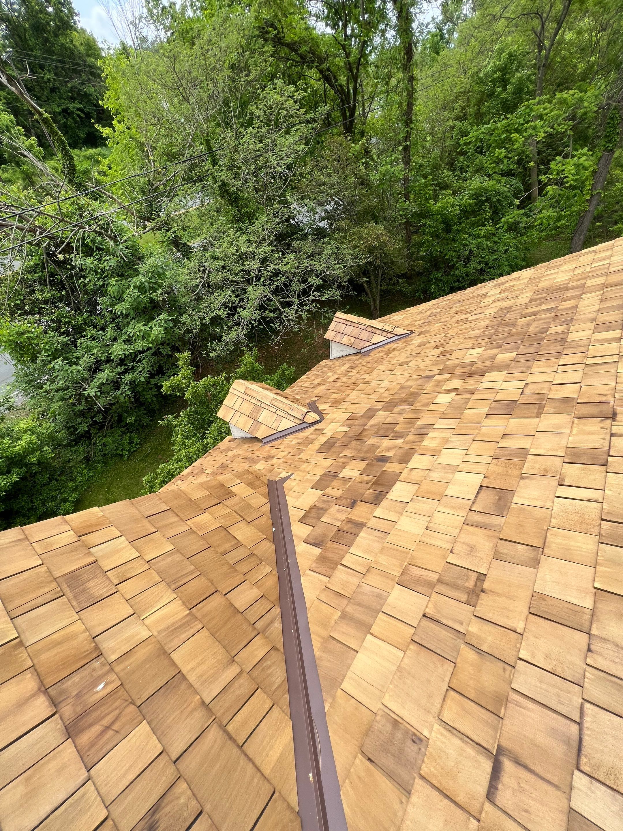 Gainesville Historic Structure: Western Red Cedar #1 Perfection G&R CCA Cedar Shakes by RM Banning, Inc.