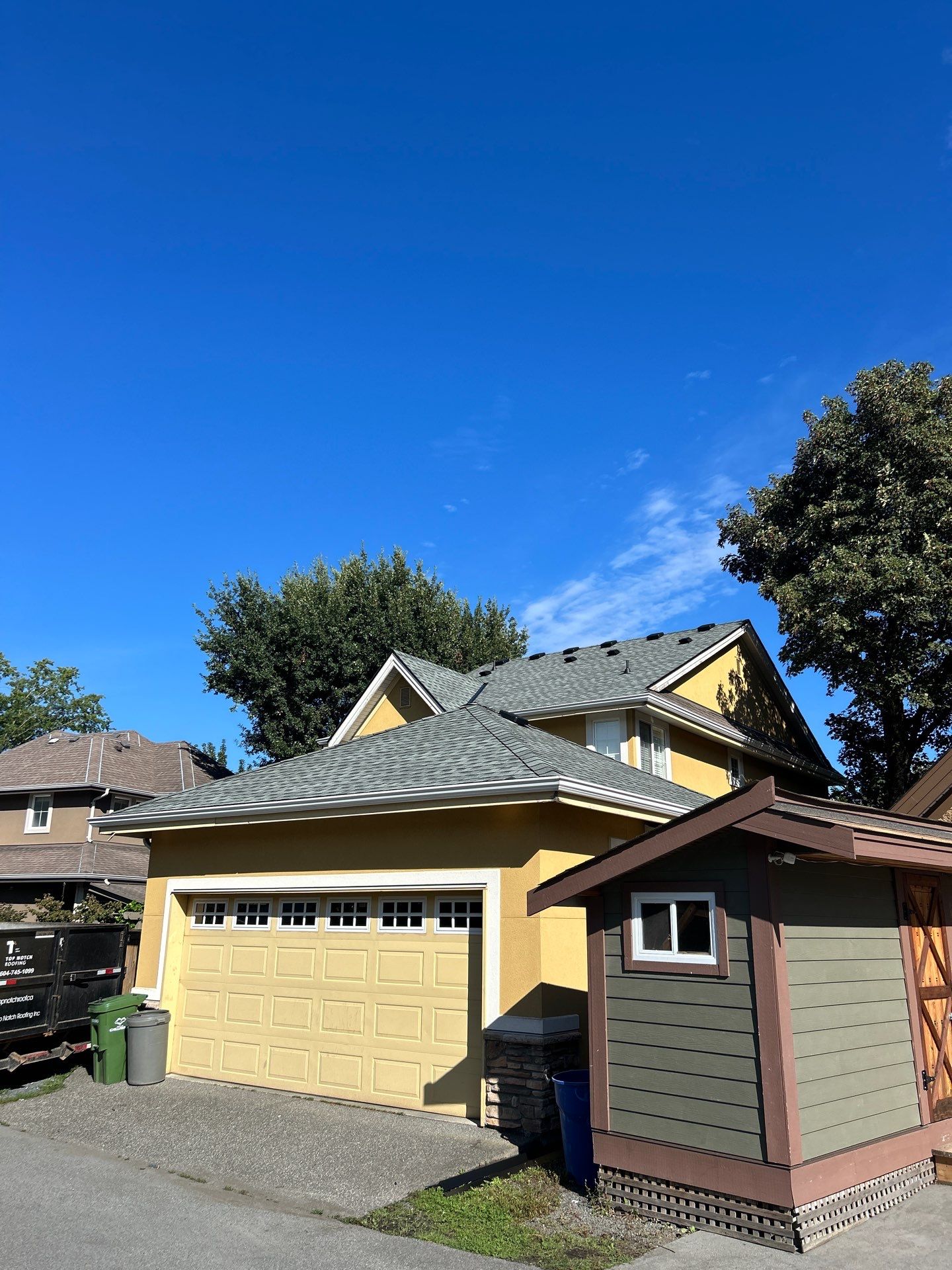 Residential Reroof Shingle using GAF Timberline HDZ by Top Notch Roofing Inc
