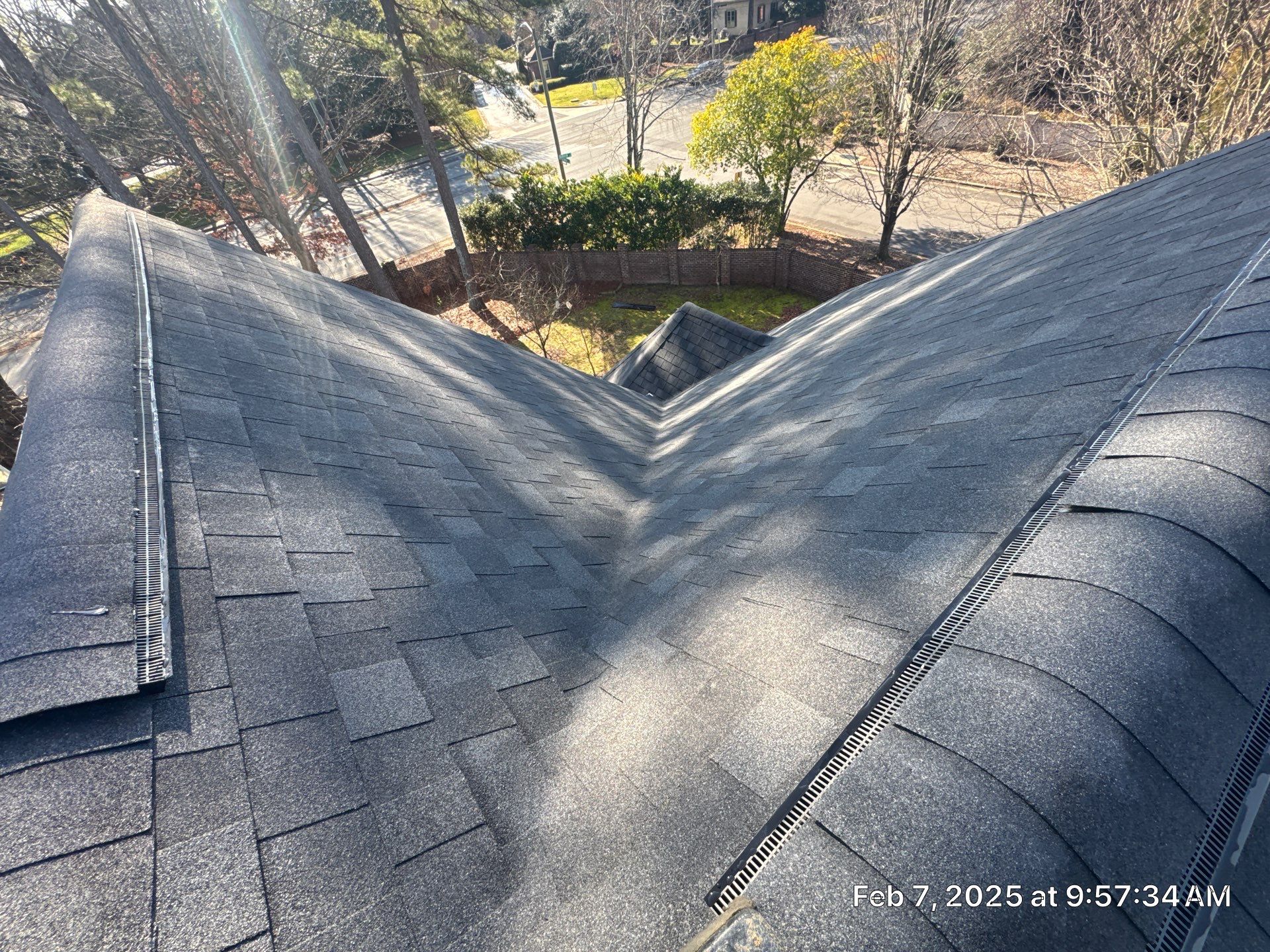 Charlotte, NC Architectural Shingle Roof Replacement and Velux Skylight Installation by Merritt Roofing LLC