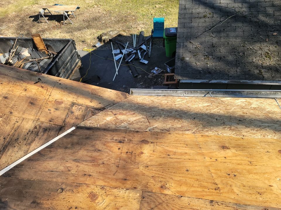 CT LANDMARK 30 LIFETIME METRIC PEWTER , DRIP EDGE BLACK  by Eagle Eye Roofing