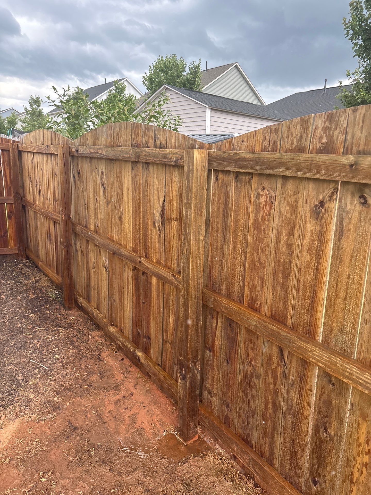 Fence using Wood Sealant by DuraSeal