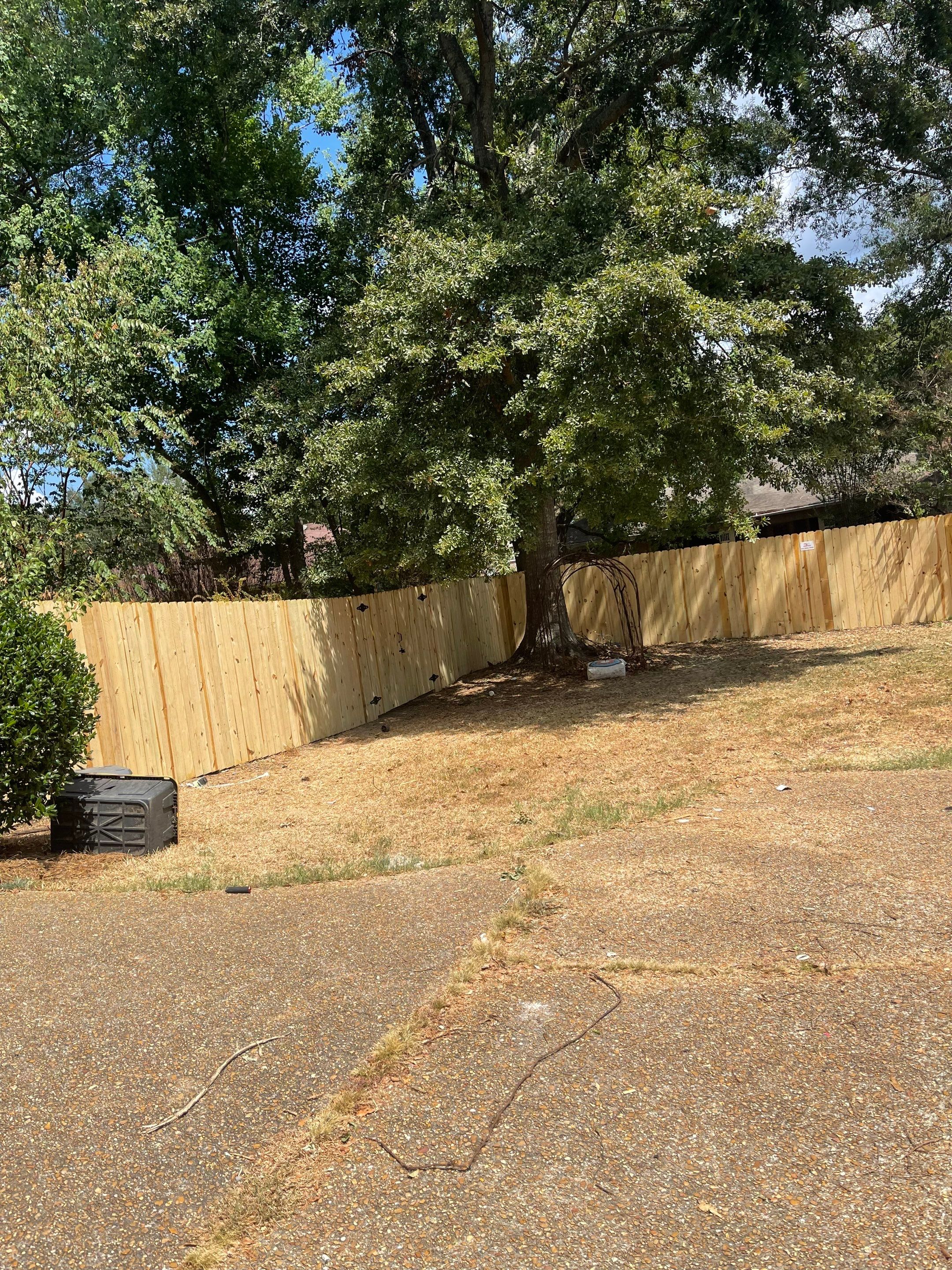 6ft Treated Pine Fence using Postmaster by Roberson Construction LLC