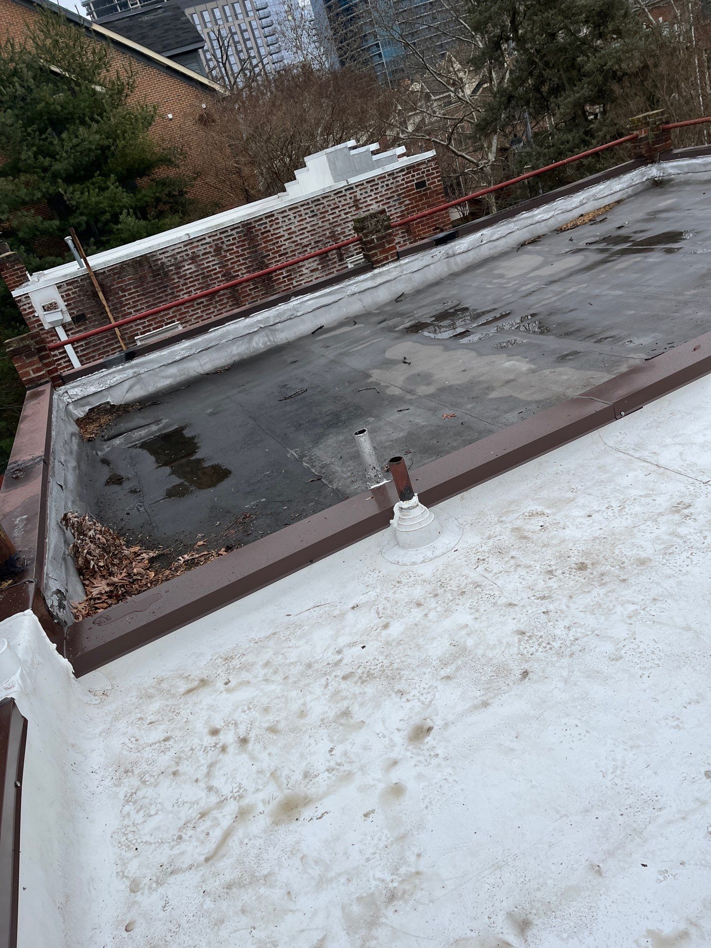 Arlington Flat TPO Roof Installation by RM Banning, Inc.