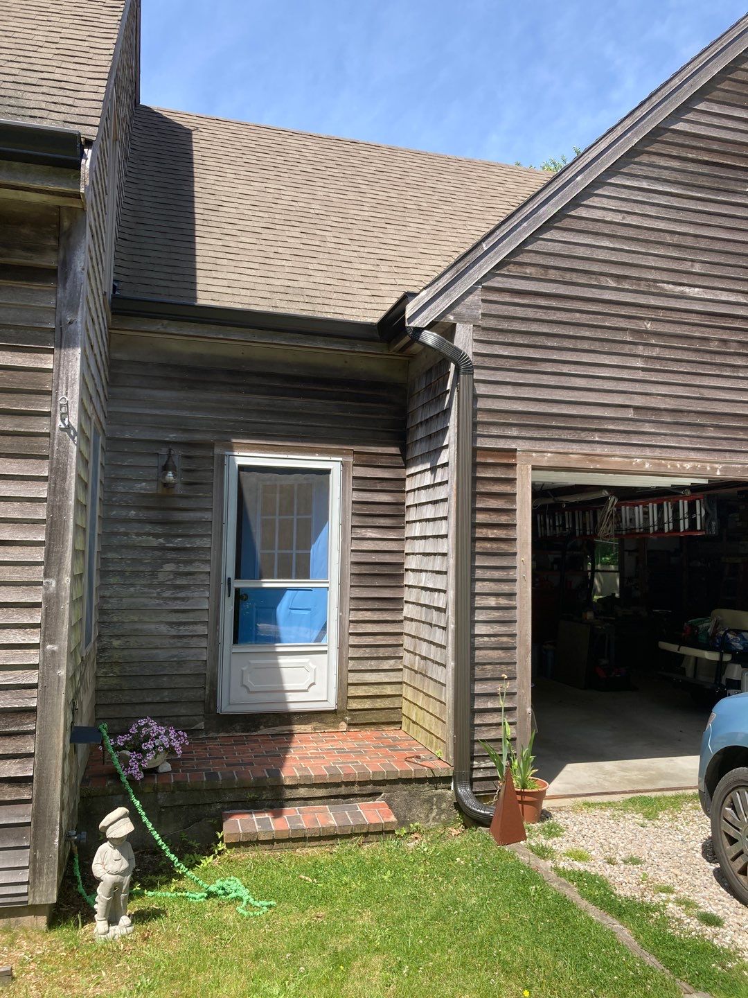 Gutter Installation using 6" K-Style Aluminum Gutter in Brewster, MA by Gutter Pro Enterprises