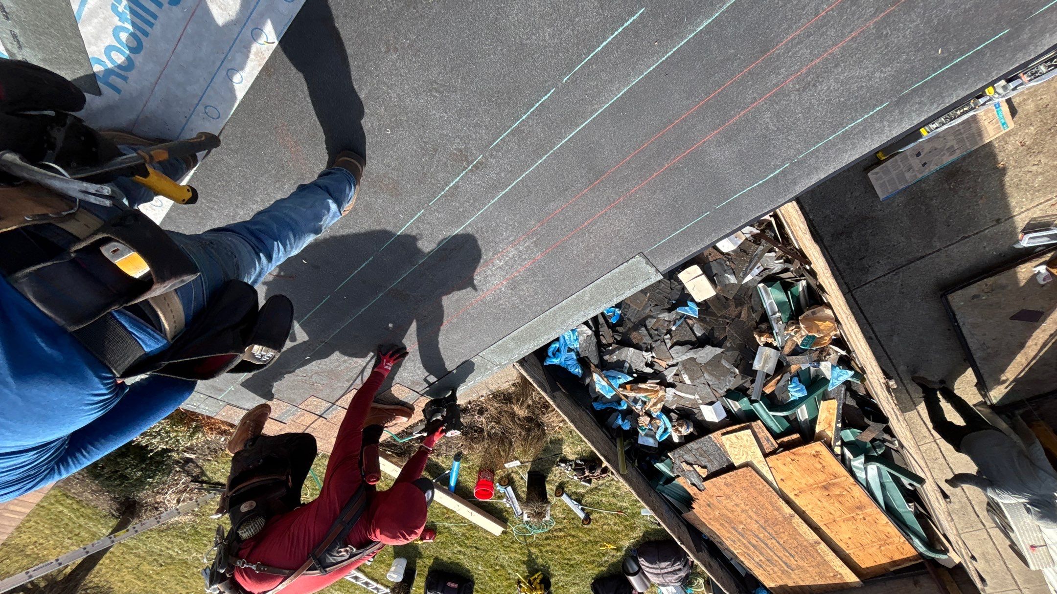 Roof Replacement using CertainTeed Landmark Resawn Shake by 180 Contractors