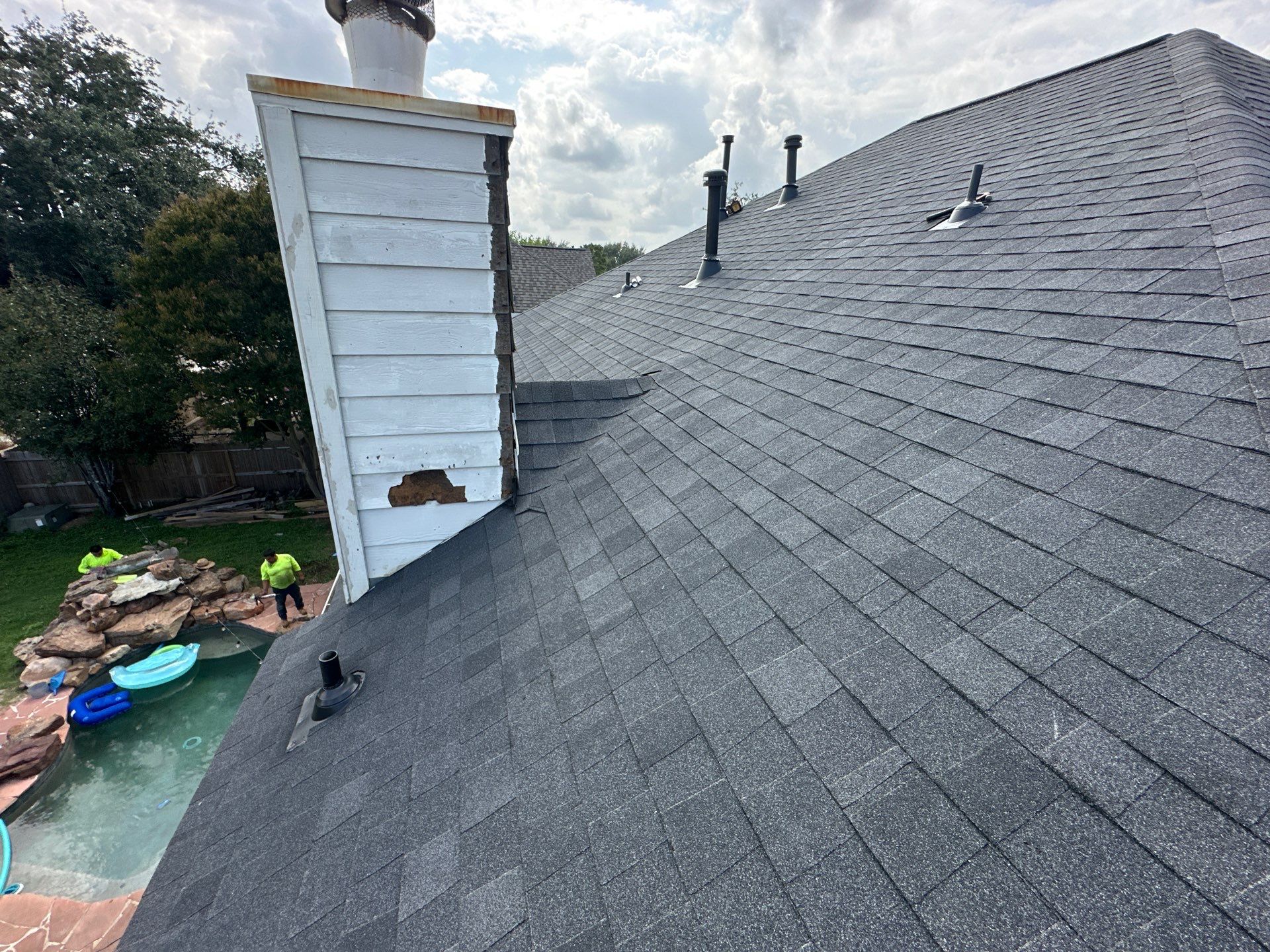 Project in Deer Park by Motion Roofing