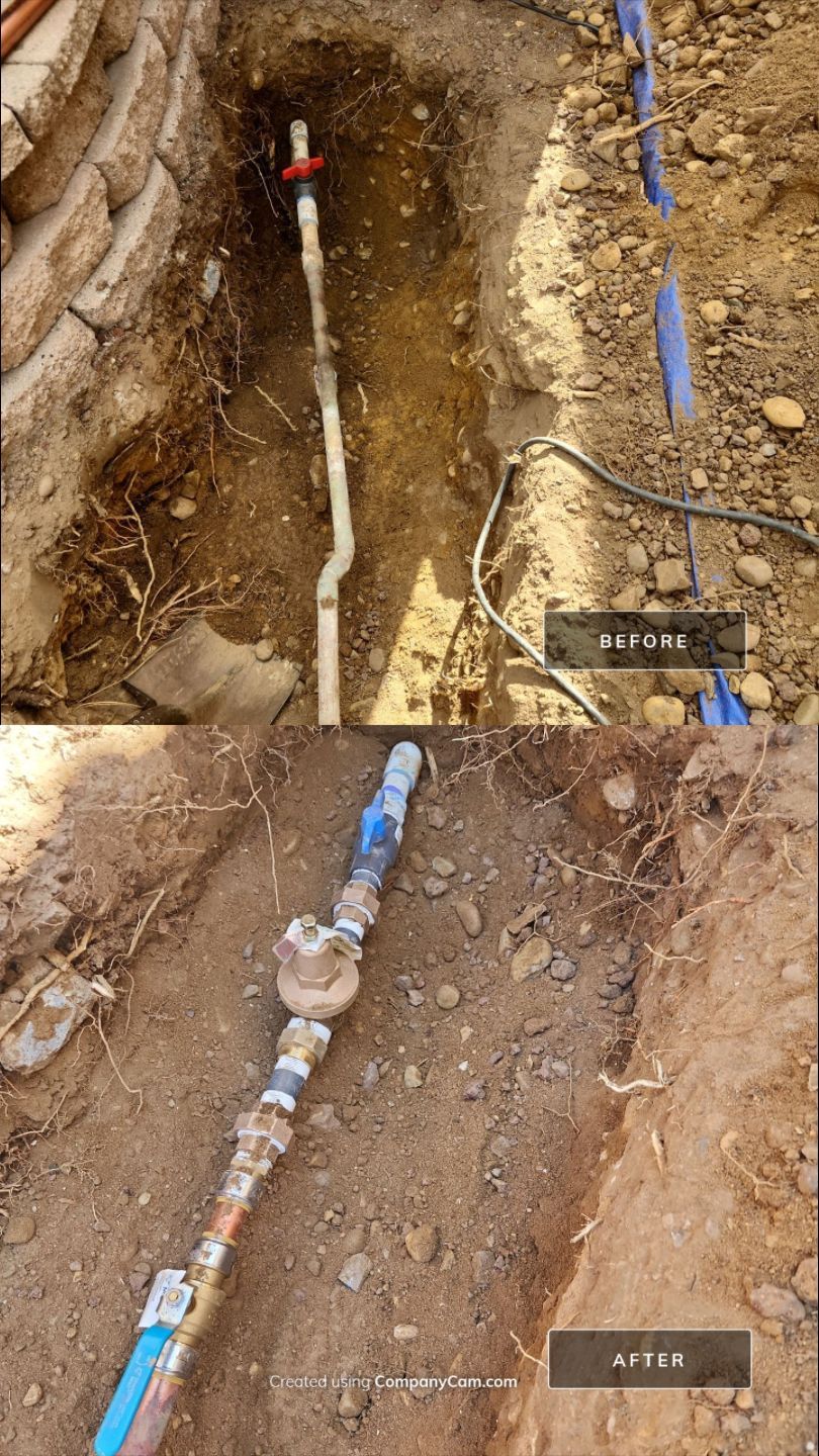 Mainline Valve Replacement and Pressure Regulator Installation in San Diego by Yard Techs