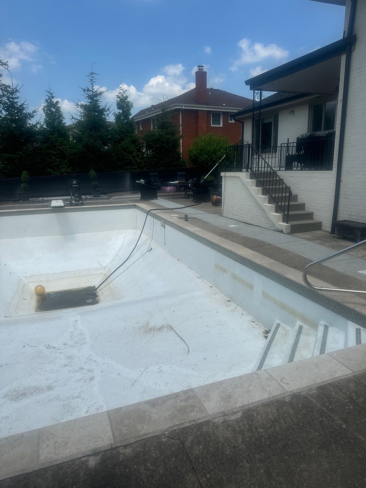 Pool Deck Project in Pittsburgh by Floors in a Day, Inc