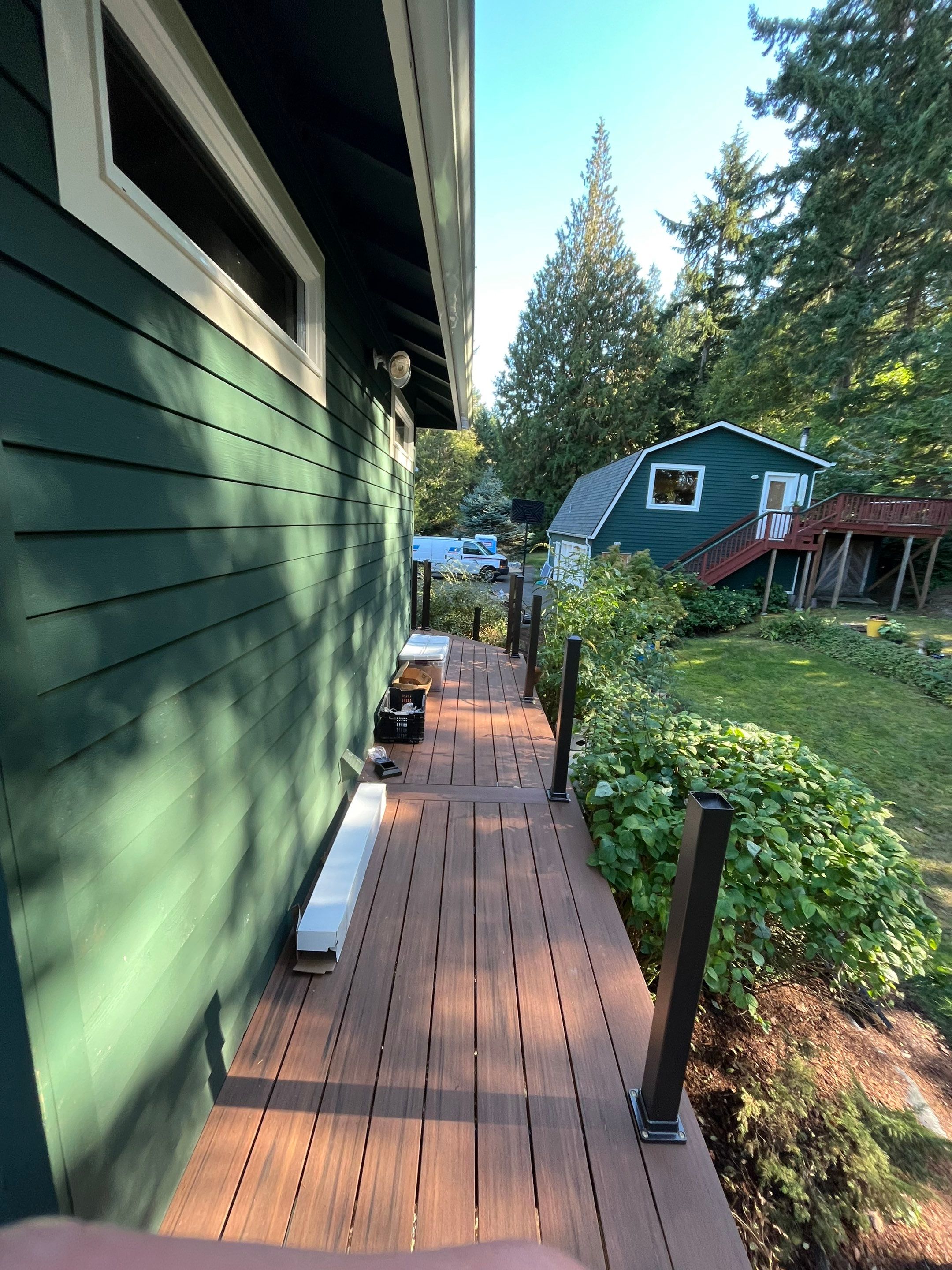 Vashon Deck Resurface by Alki deck builders 