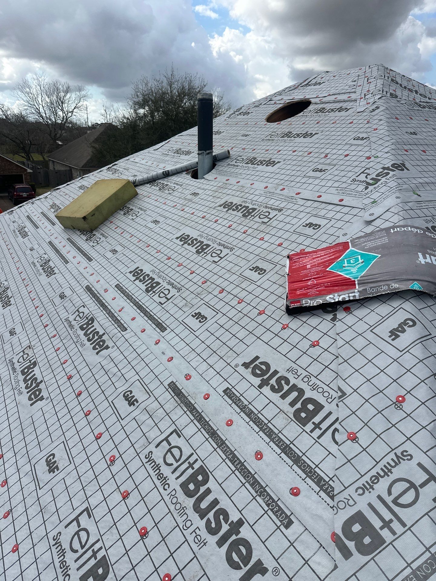Roof Replacement in League City TX by Roof Repair Company