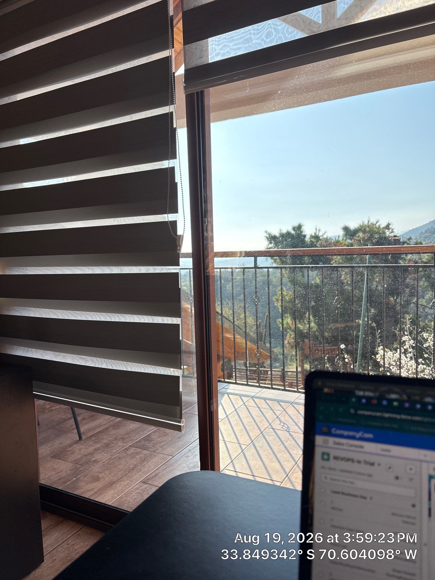 Custom Zebra Blind and Mini-Split AC Installation in Paine by CompanyCam Sales Demo